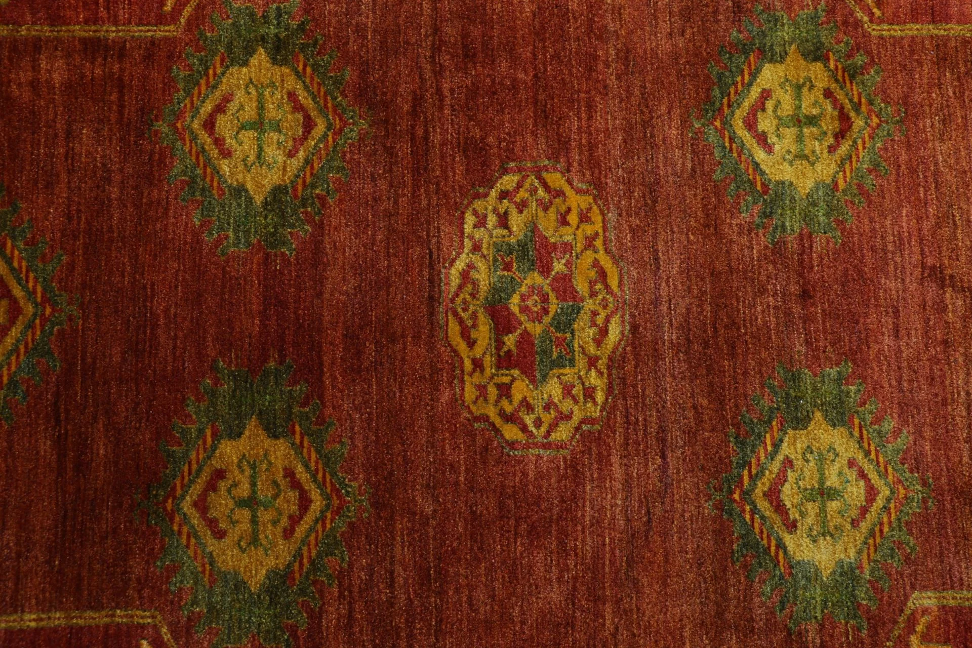 Qashqai Perserteppich 216 × 286 cm aus Wolle, handgeknüpft