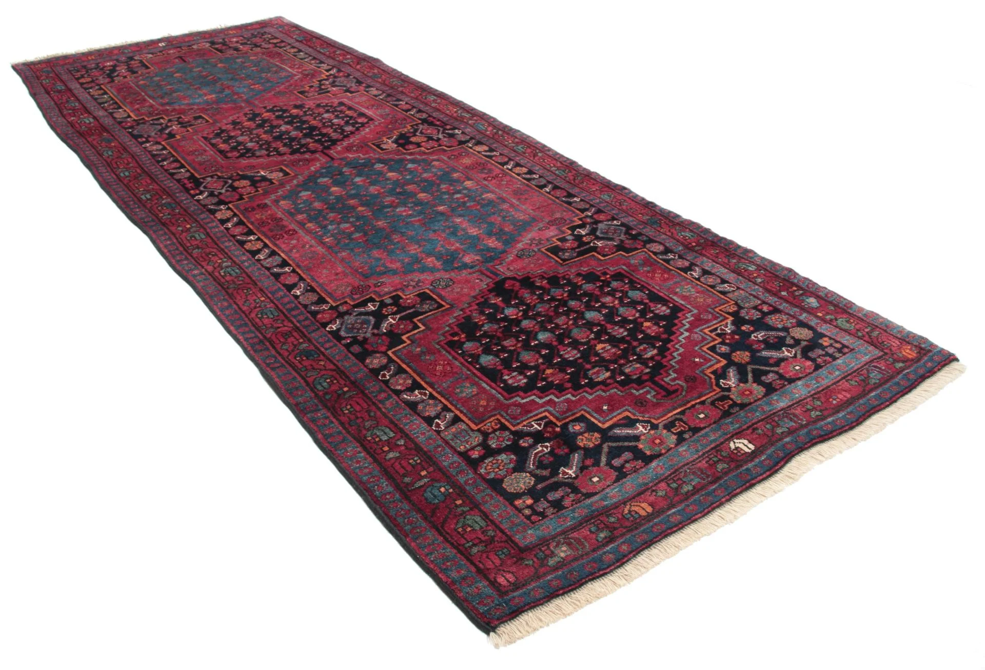 Bijar Perserteppich aus Iran, 125 × 320 cm