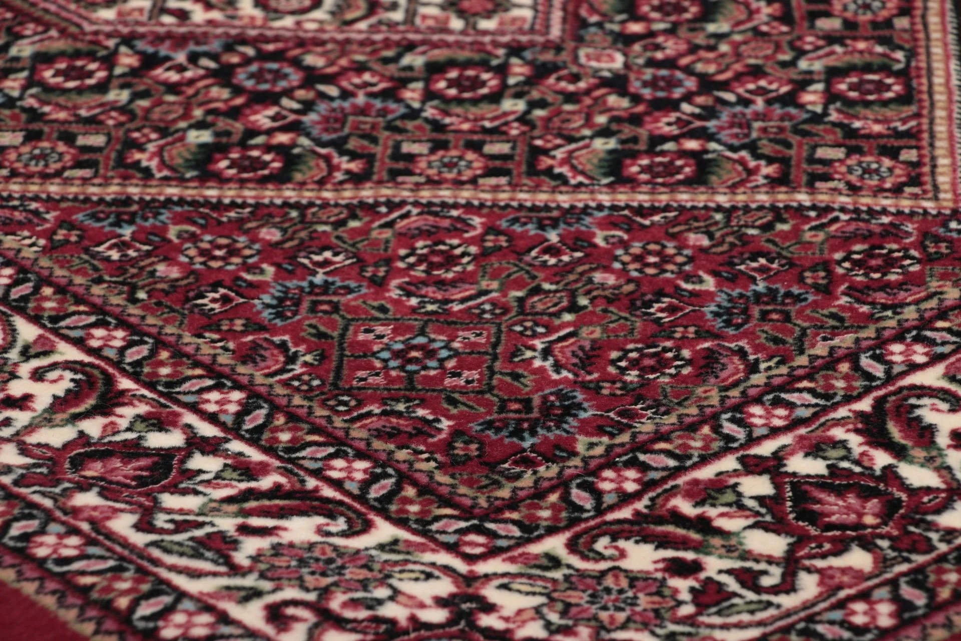 Handgeknüpfter Bijar Perserteppich 88 × 300 cm