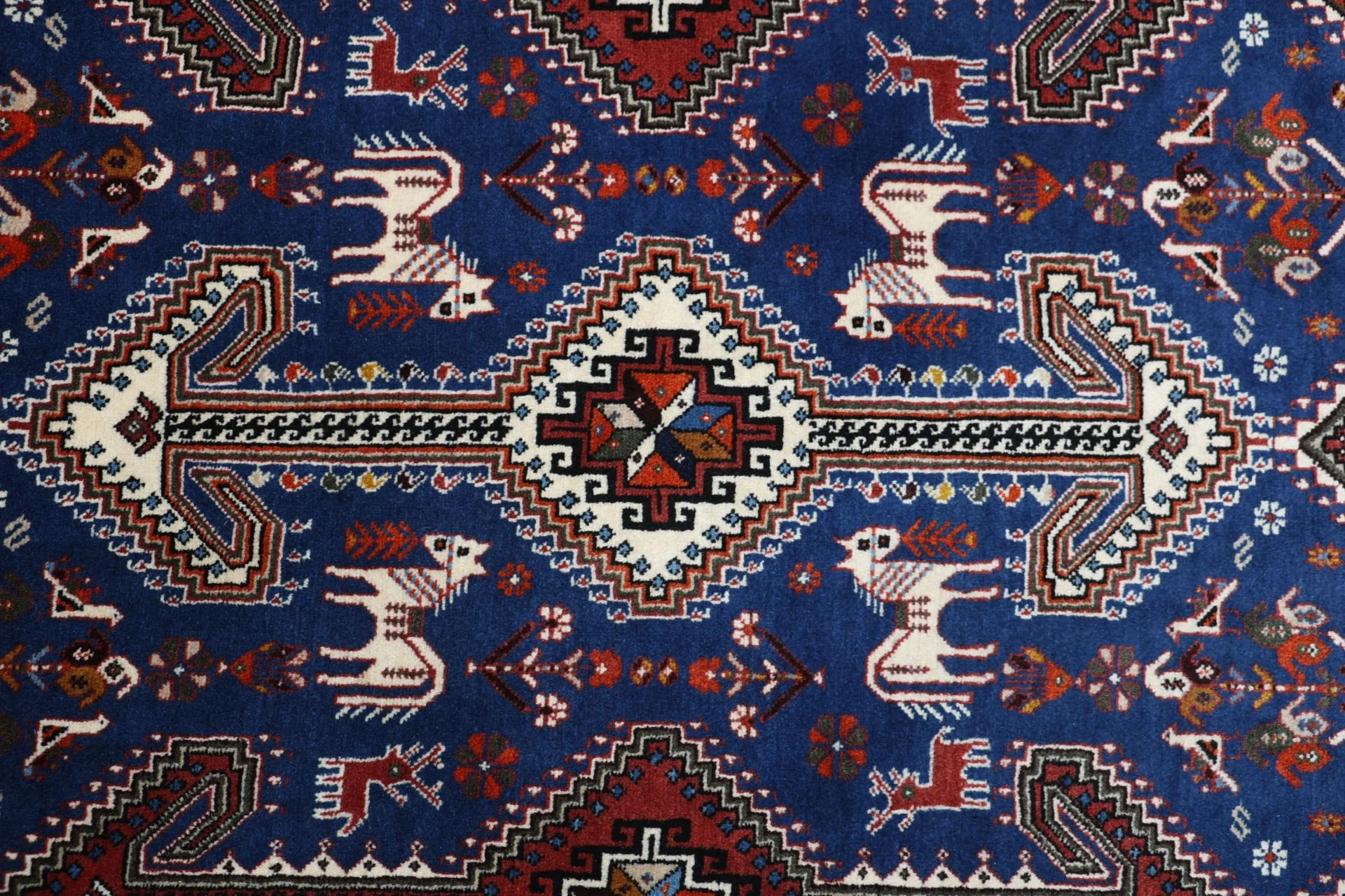 Perserteppich 200 × 300 cm aus Wolle, handgeknüpft
