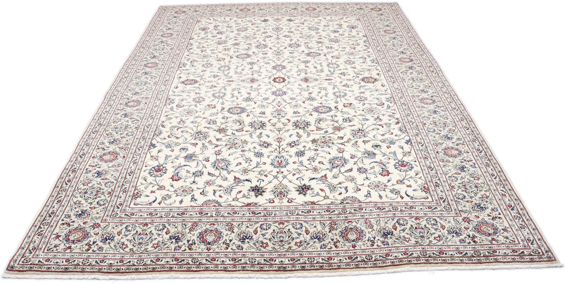 Kashan Perserteppich aus Iran, 253 × 353 cm