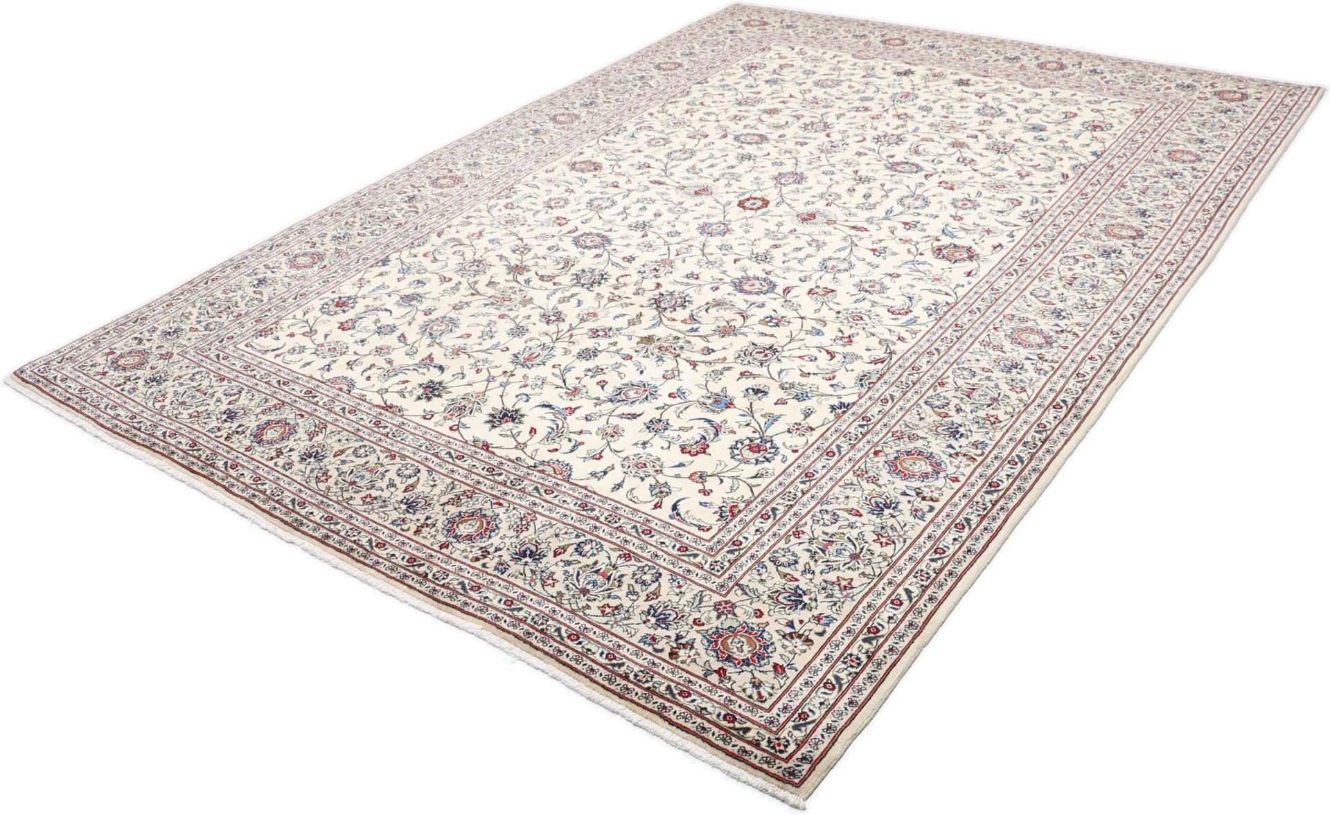 Kashan Perserteppich aus Iran, 253 × 353 cm
