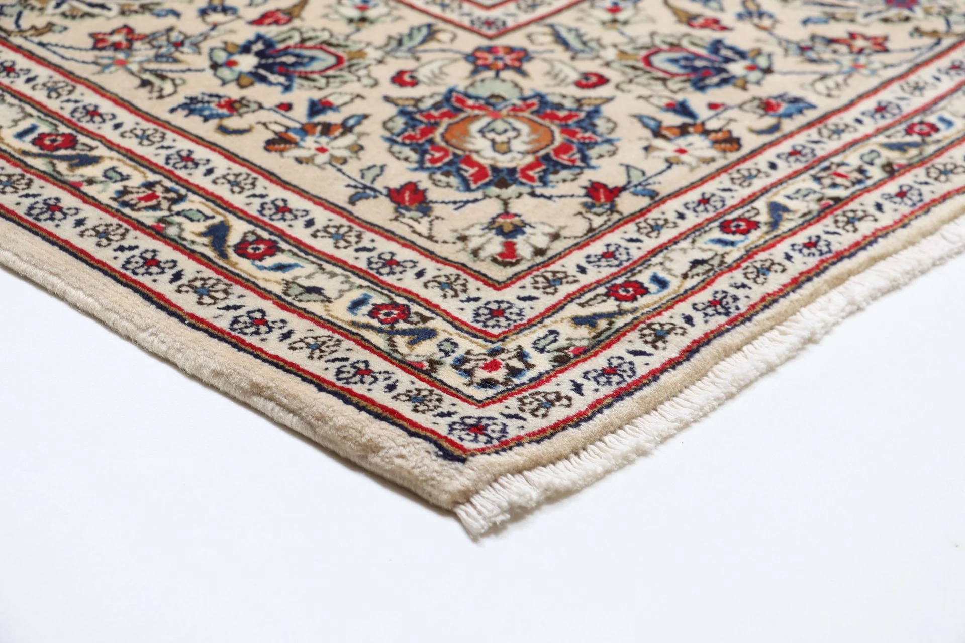 Kashan Perserteppich aus Iran, 253 × 353 cm