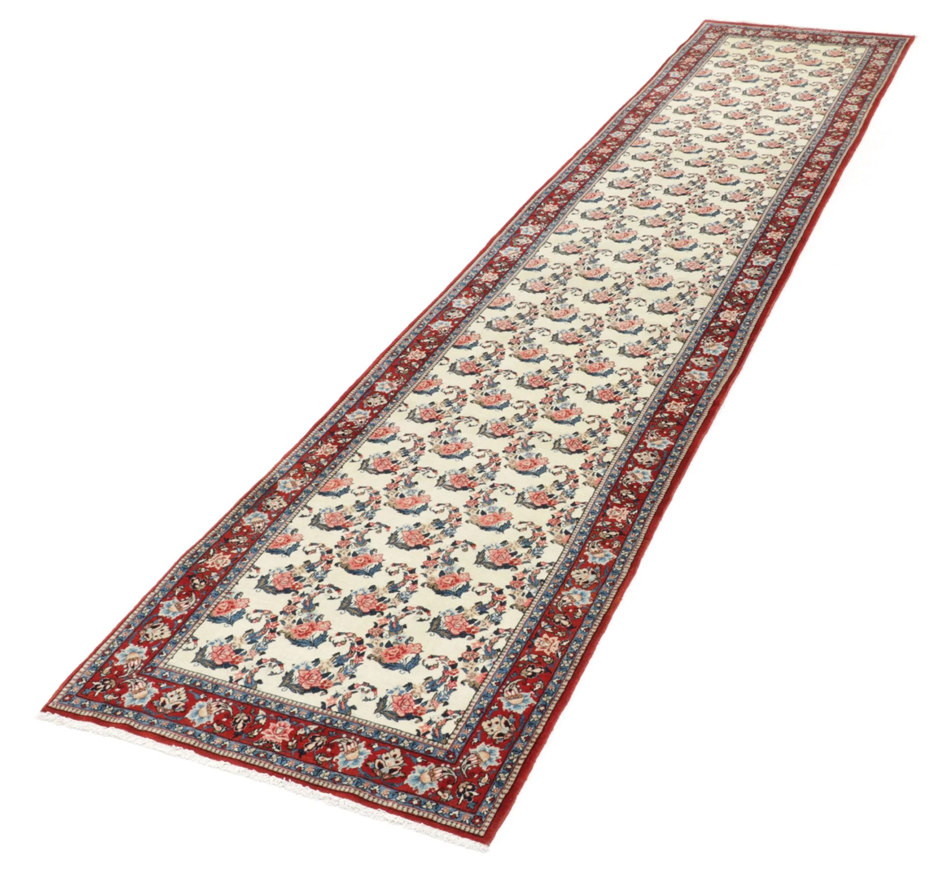 Ghom Perserteppich aus Iran, 100 × 460 cm