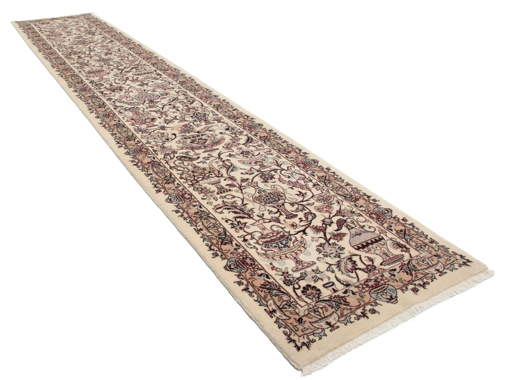 Kashmar Perserteppich aus Iran, 75 × 392 cm
