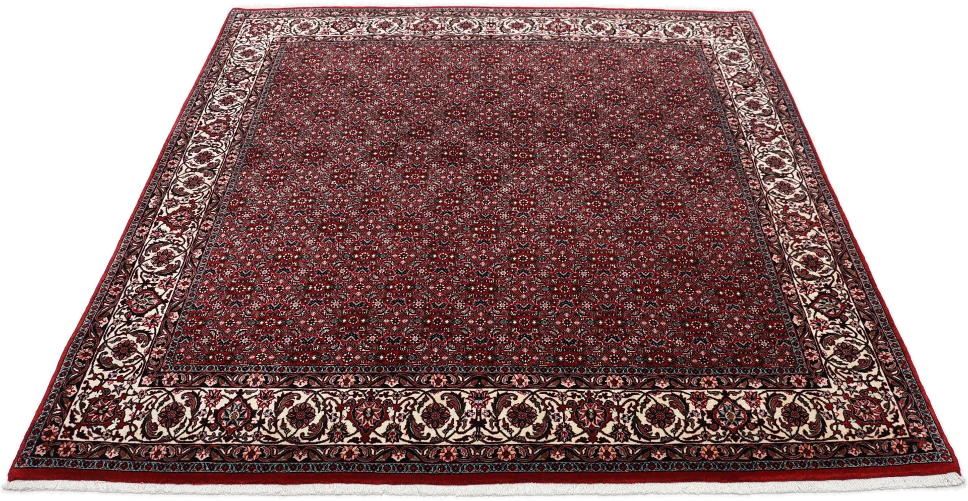 Bijar Perserteppich aus Iran, 200 × 210 cm