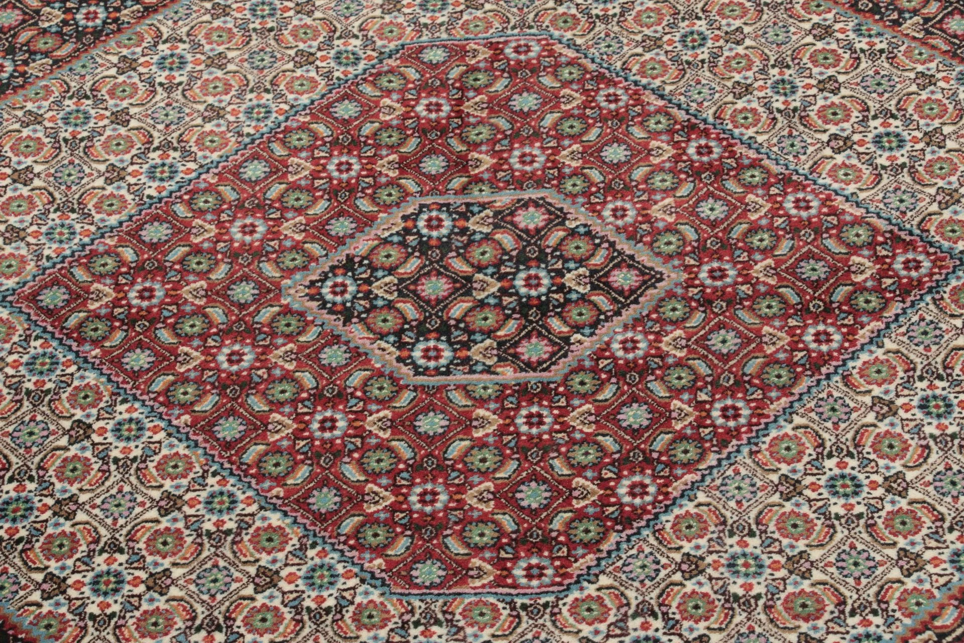 Moud Perserteppich aus Iran, 150 × 200 cm