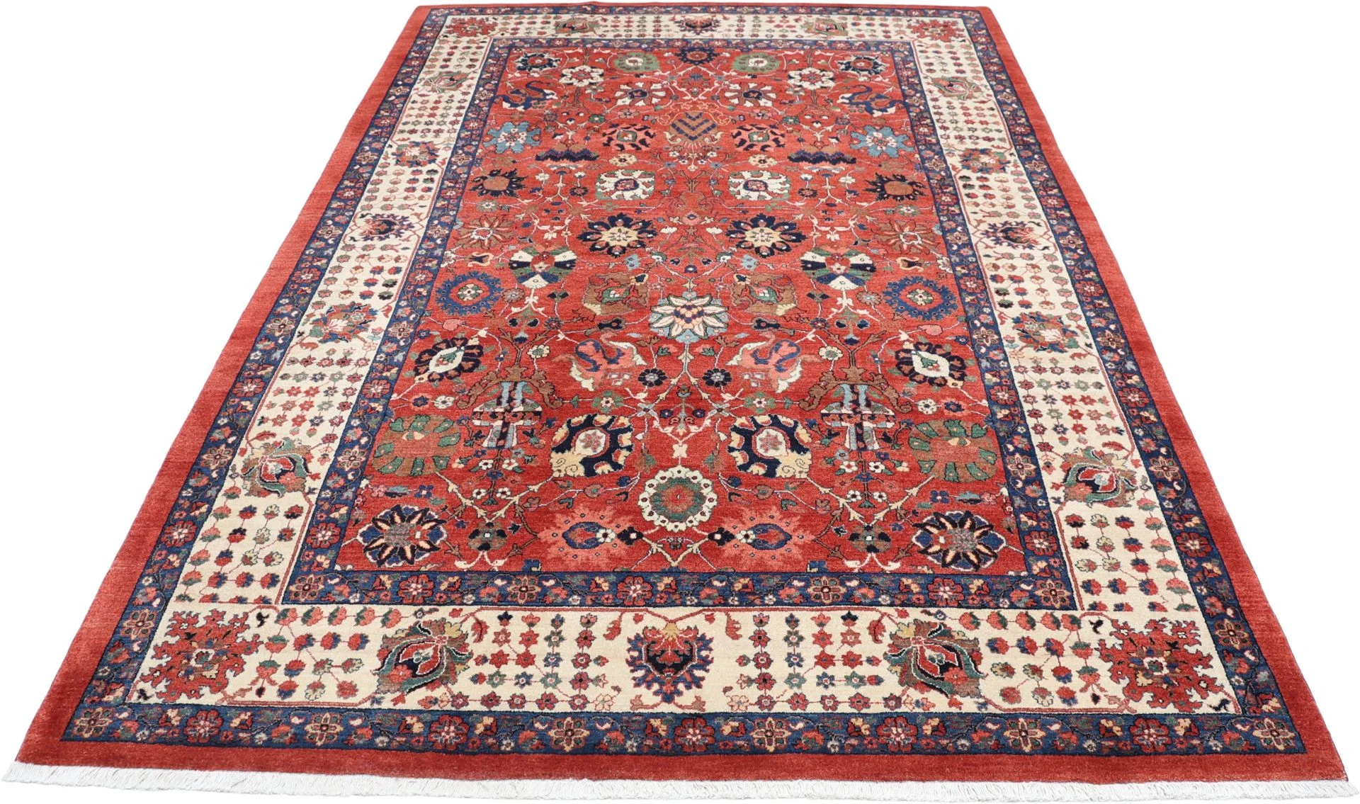 Heriz Perserteppich aus Iran, 213 × 318 cm