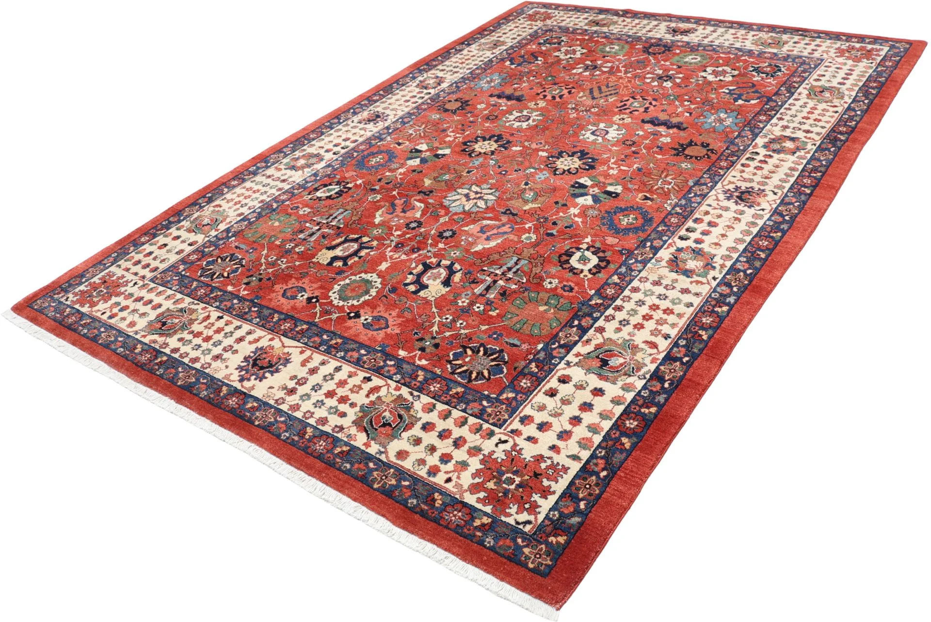 Heriz Perserteppich aus Iran, 213 × 318 cm