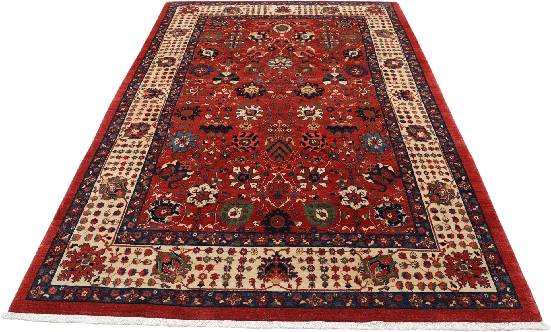 Heriz Perserteppich aus Iran, 213 × 318 cm