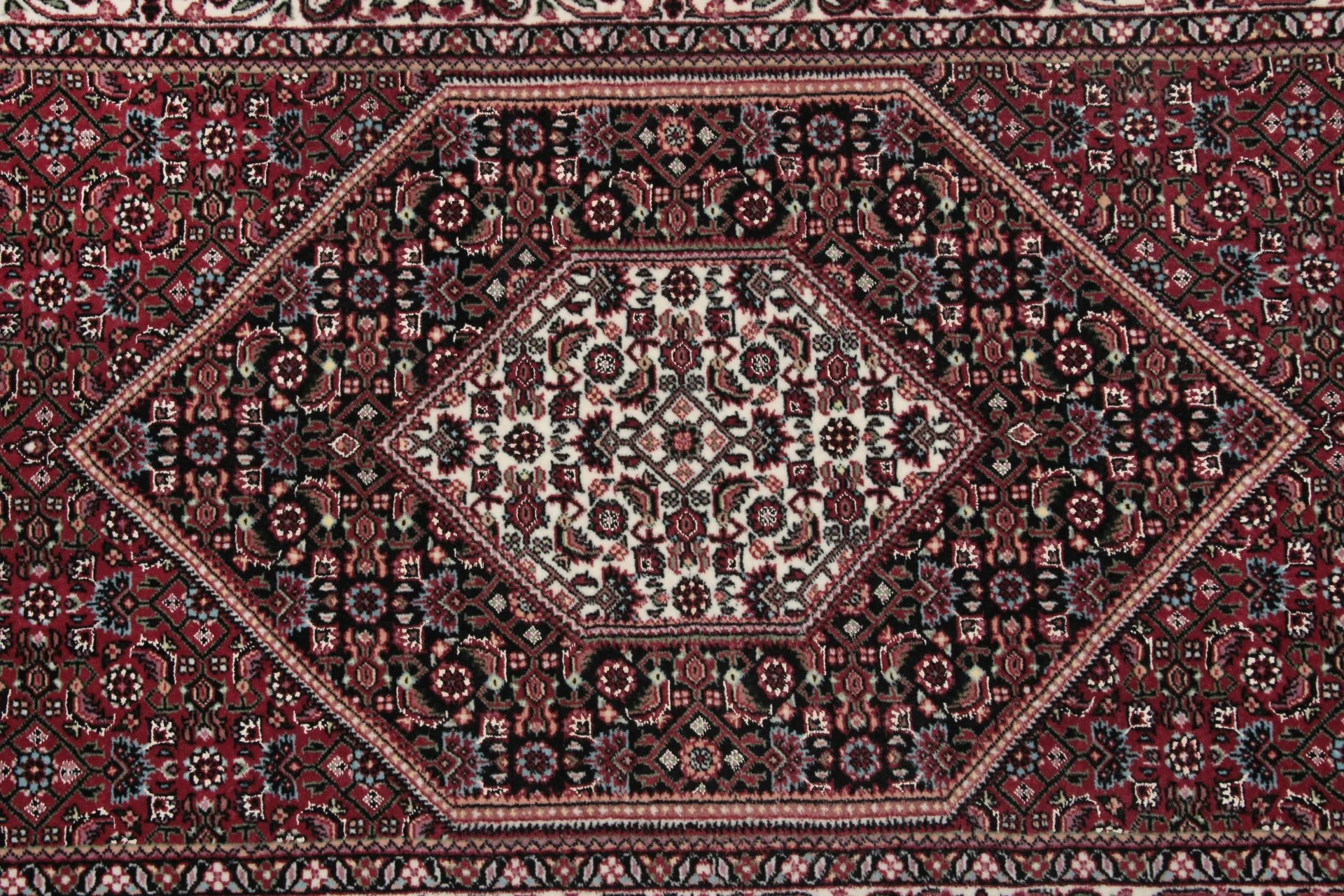Handgeknüpfter Bijar Perserteppich 83 × 291 cm
