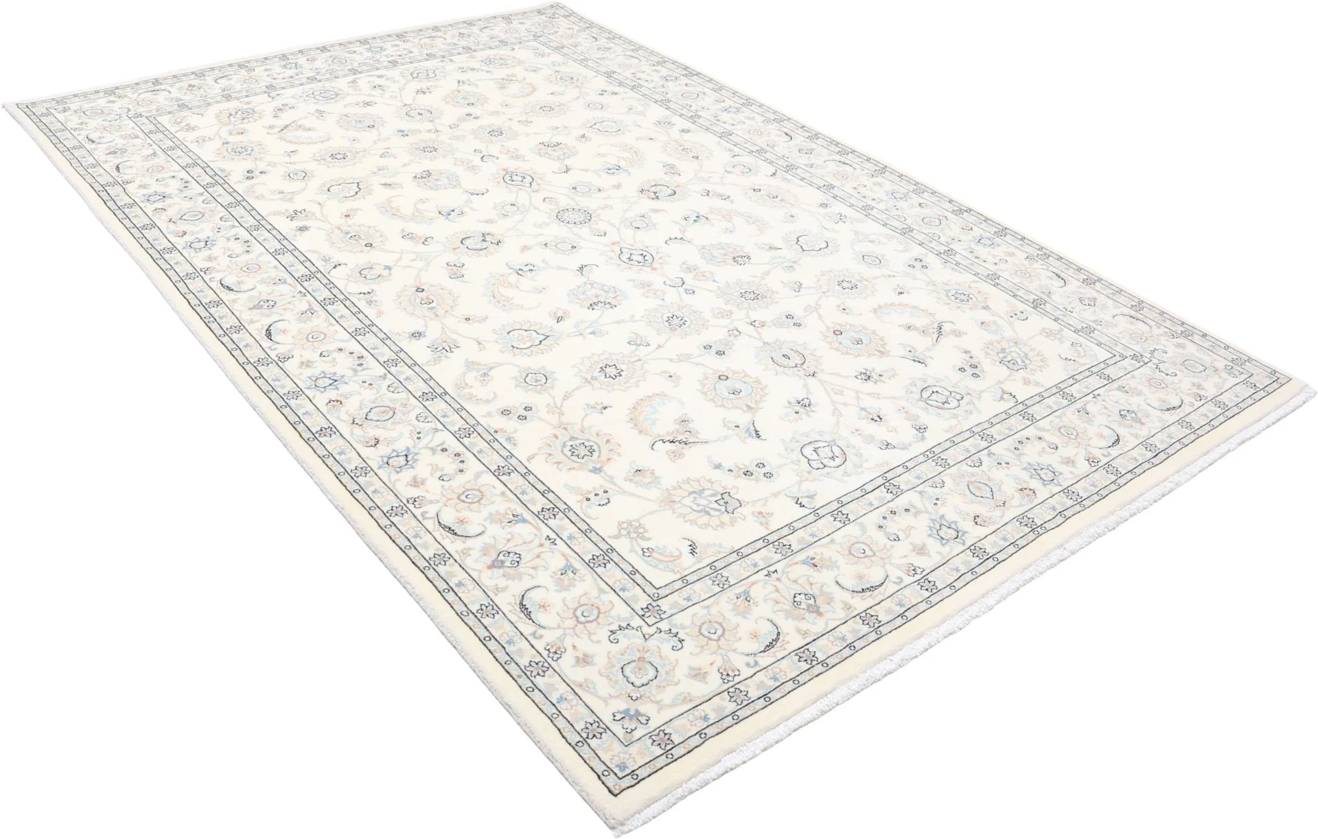 Handgeknüpfter Nain Perserteppich 200 × 307 cm