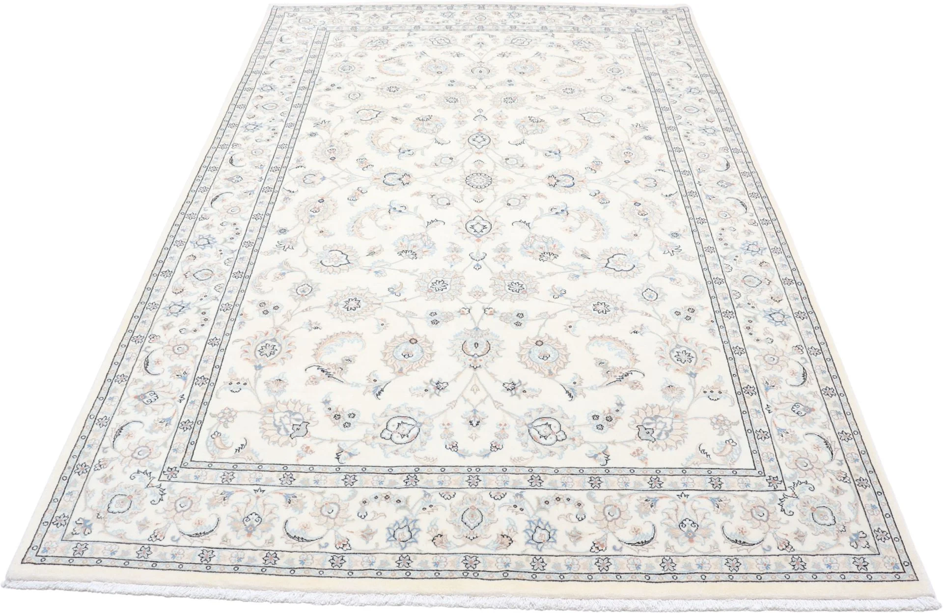 Handgeknüpfter Nain Perserteppich 200 × 307 cm