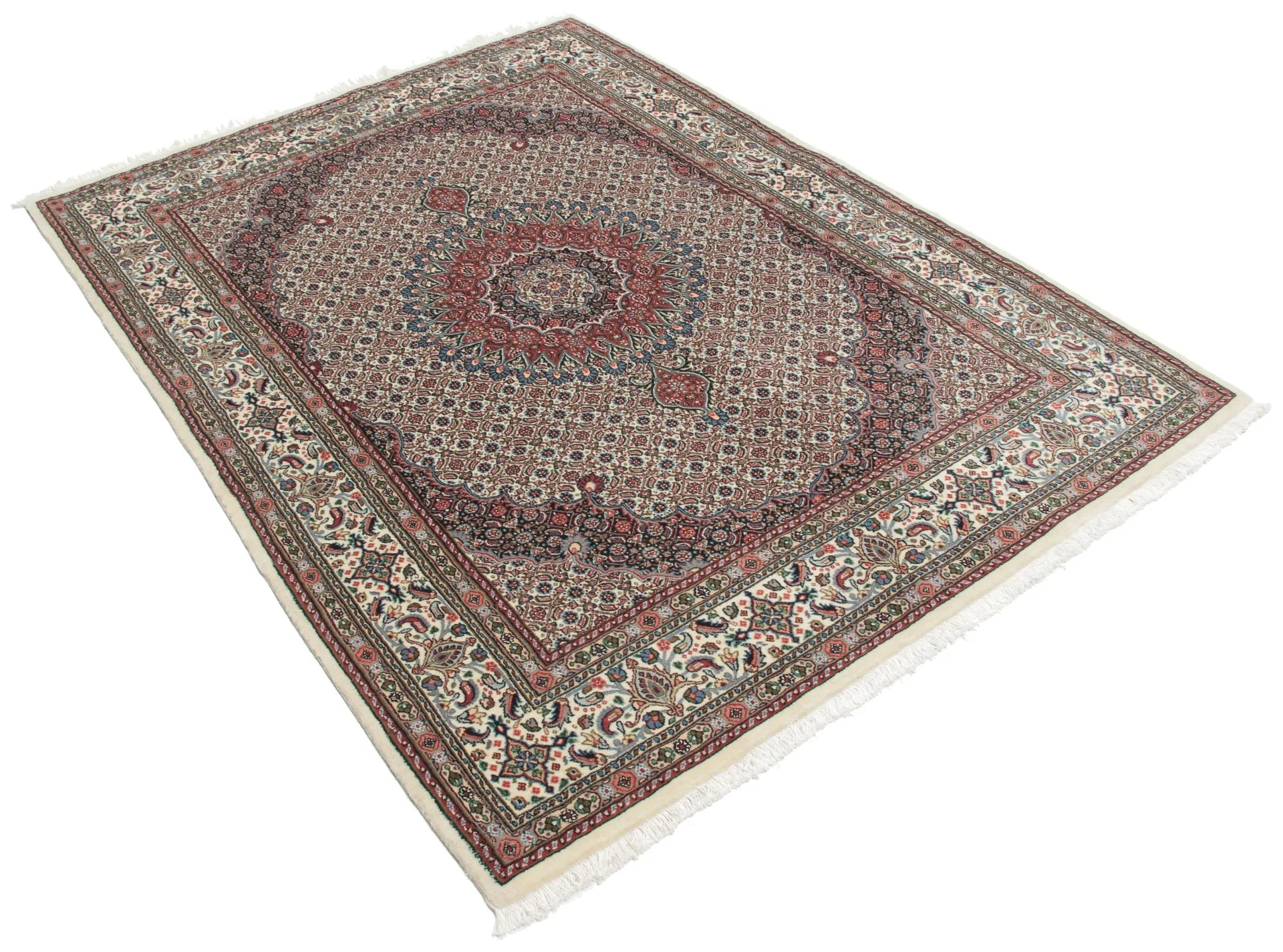 Moud Perserteppich 150 × 207 cm aus Wolle, handgeknüpft