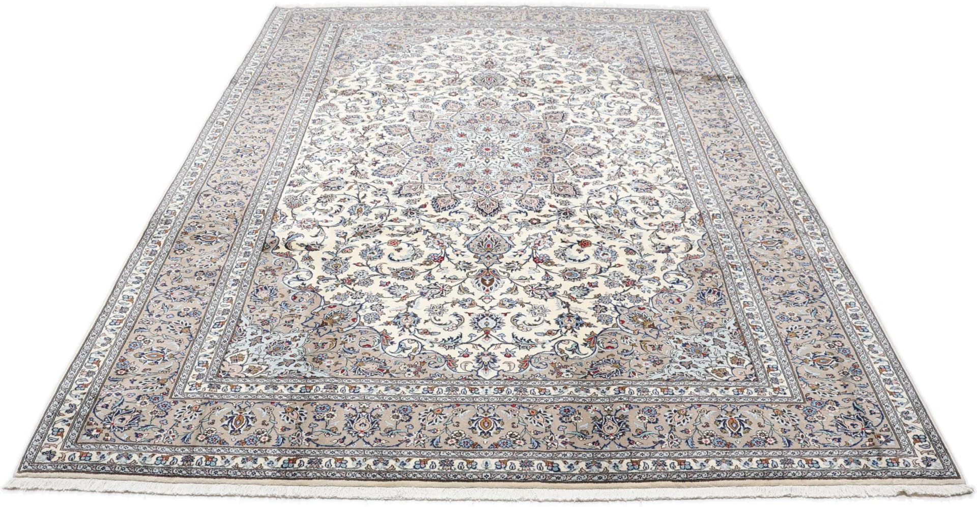 Kashan Perserteppich aus Iran, 252 × 348 cm