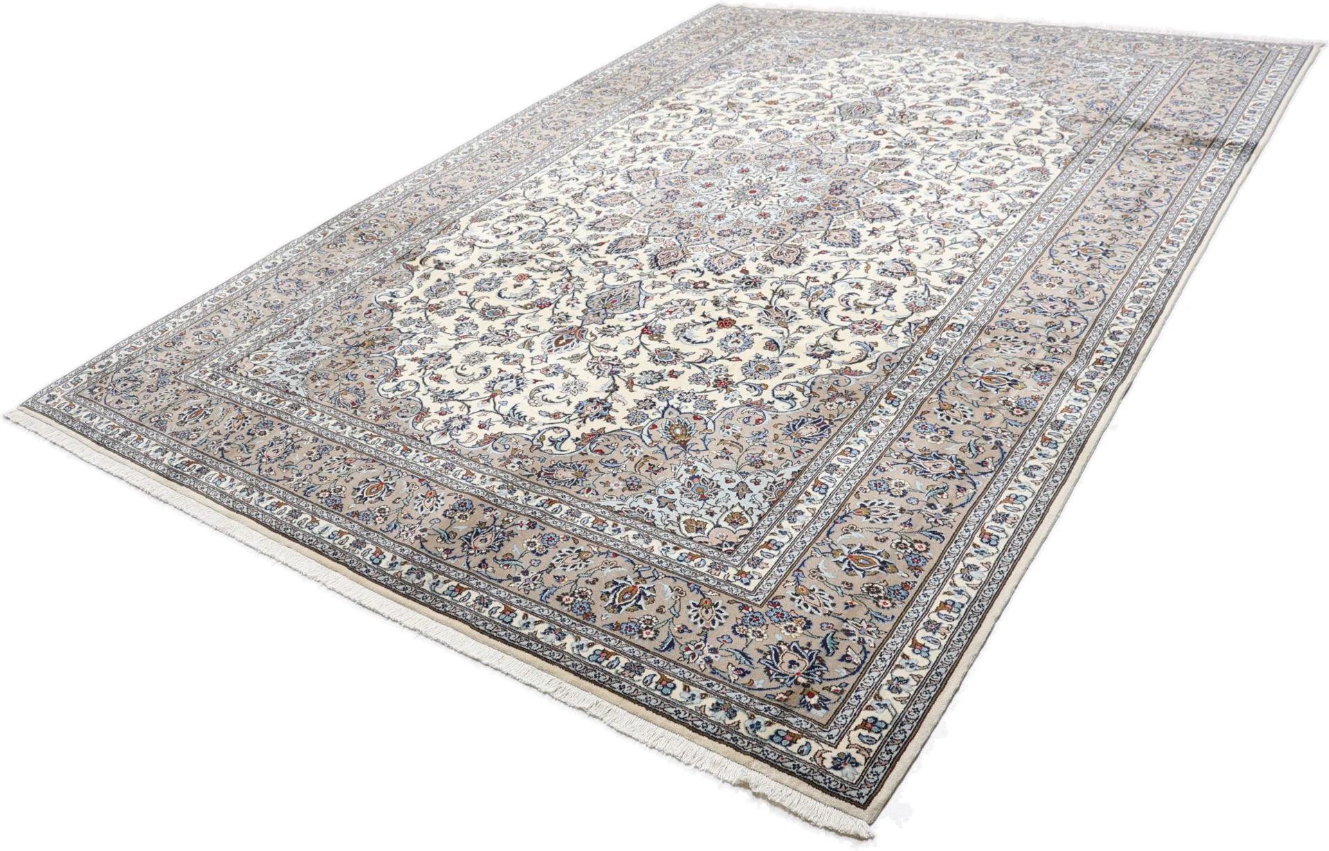 Kashan Perserteppich aus Iran, 252 × 348 cm