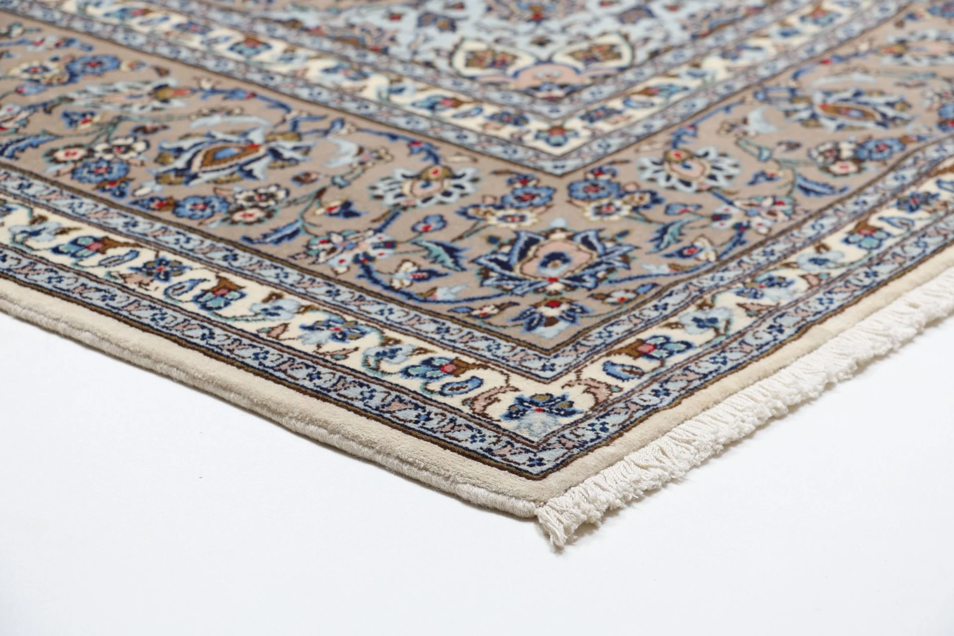 Kashan Perserteppich aus Iran, 252 × 348 cm