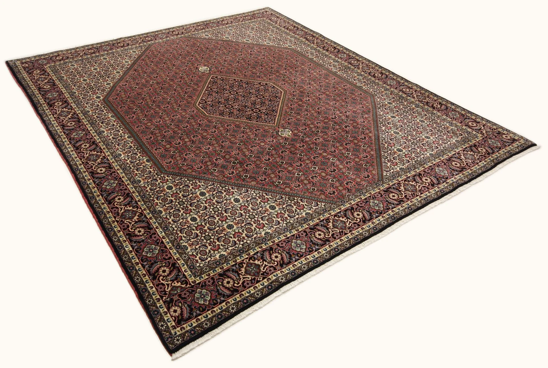 Bijar Perserteppich 250 × 305 cm aus Wolle, handgeknüpft