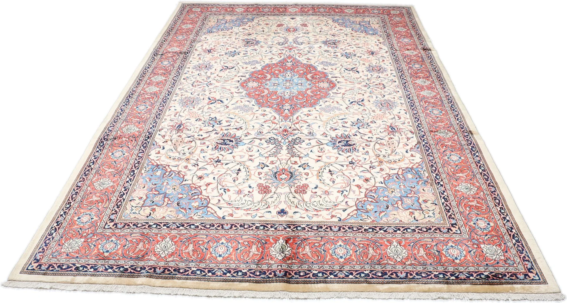 Handgeknüpfter Sarough Perserteppich 265 × 396 cm