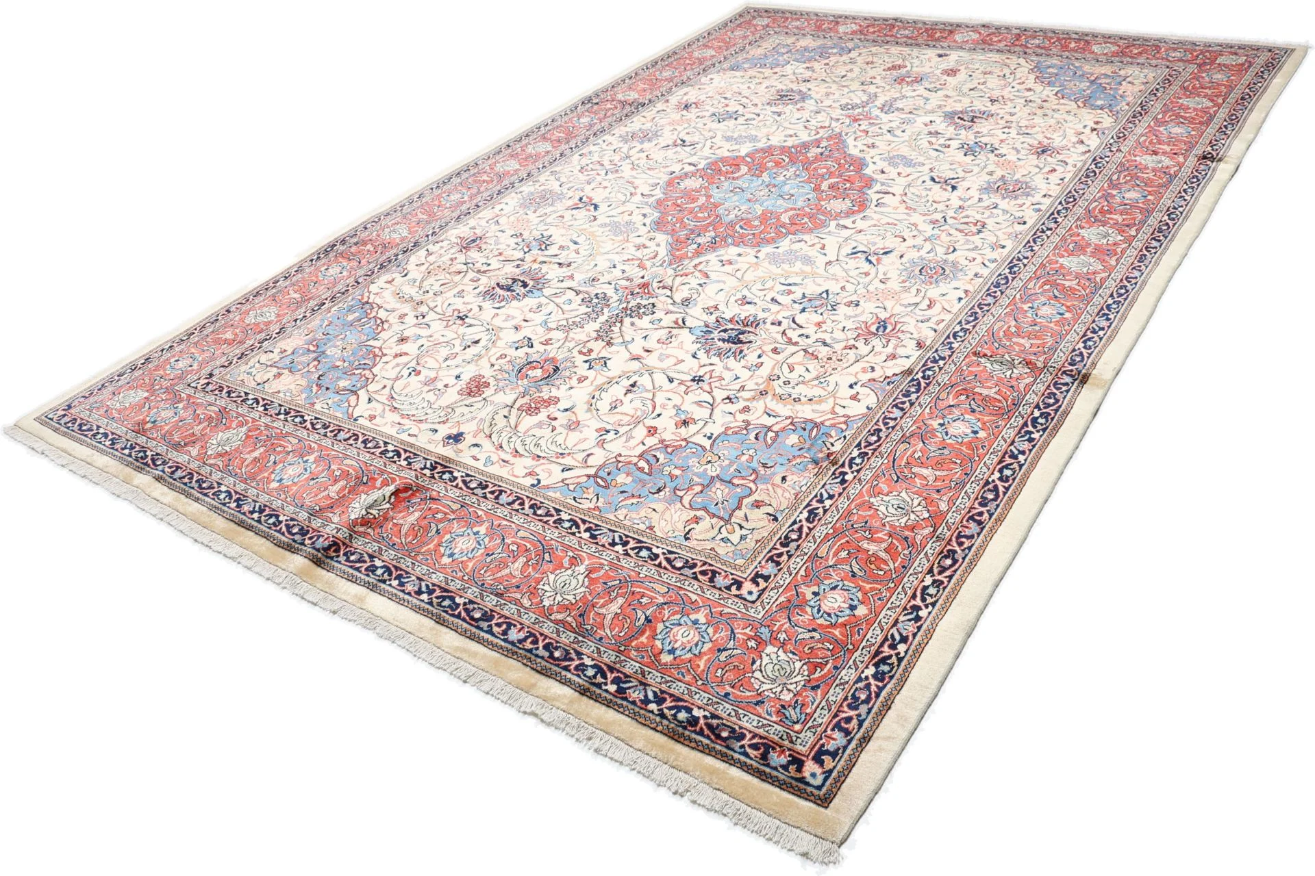 Handgeknüpfter Sarough Perserteppich 265 × 396 cm