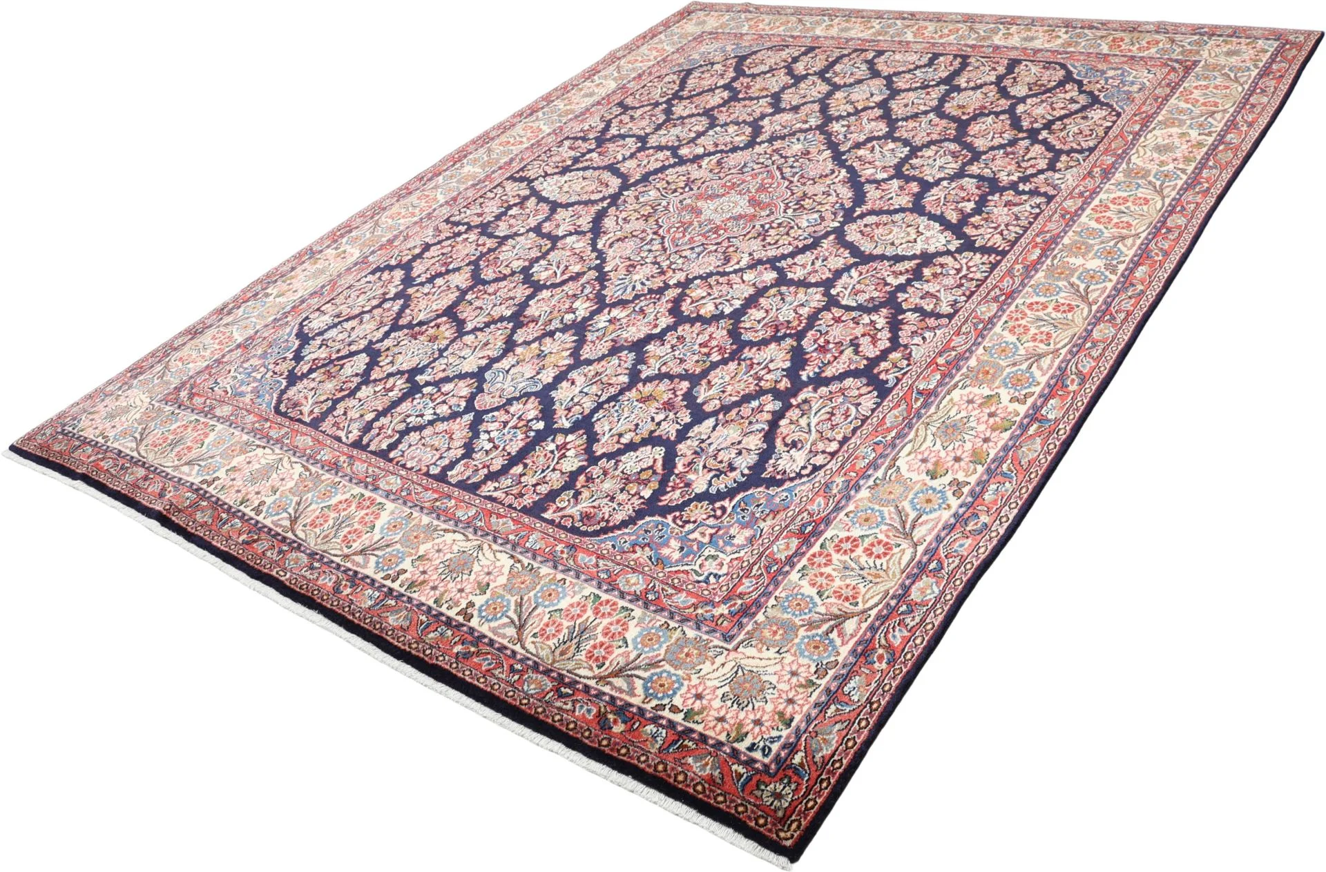 Handgeknüpfter Sarough Perserteppich, 240 × 313 cm, Wolle