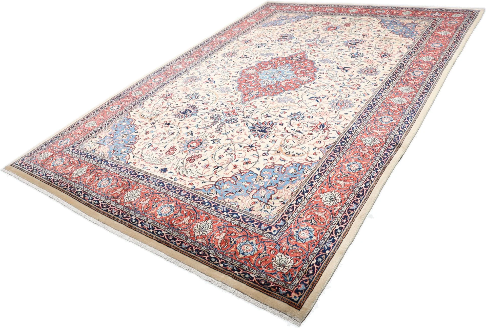 Sarough Perserteppich 265 × 378 cm aus Wolle, handgeknüpft