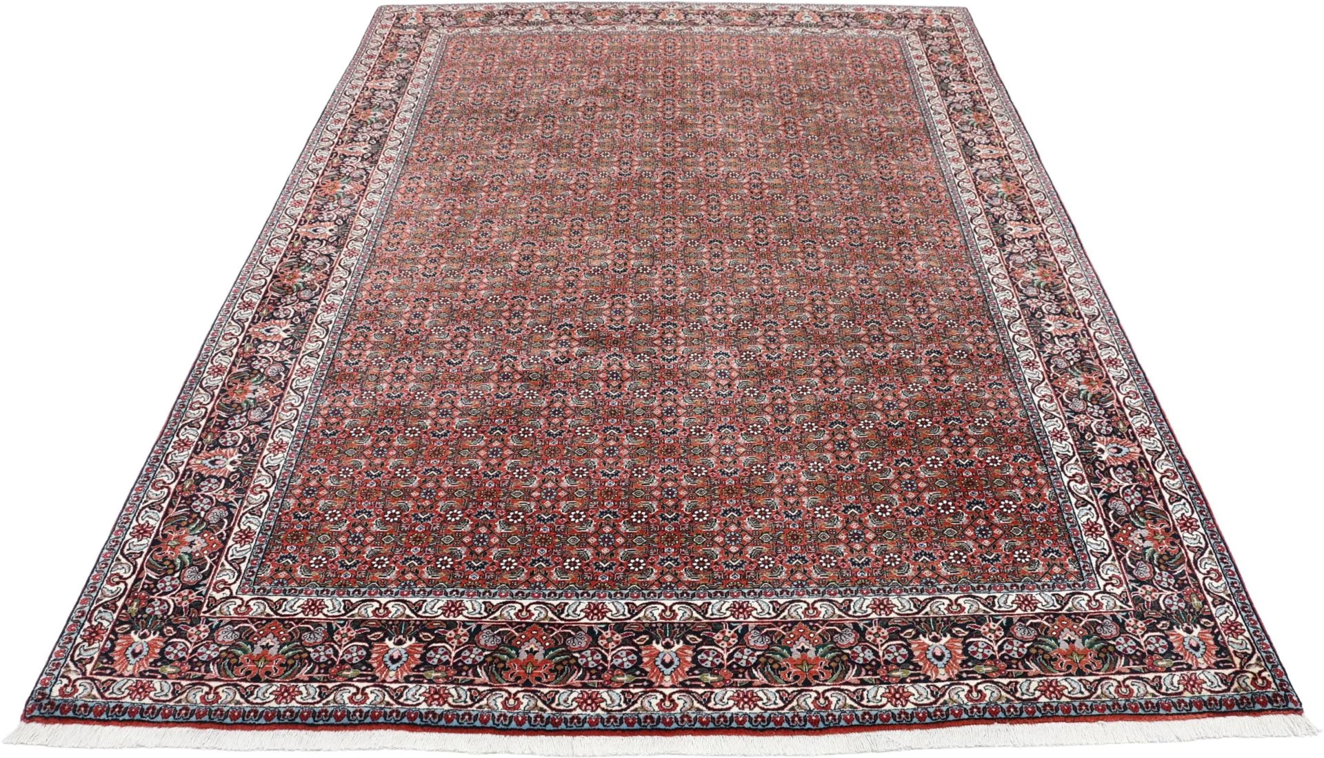 Handgeknüpfter Bijar Perserteppich 206 × 298 cm