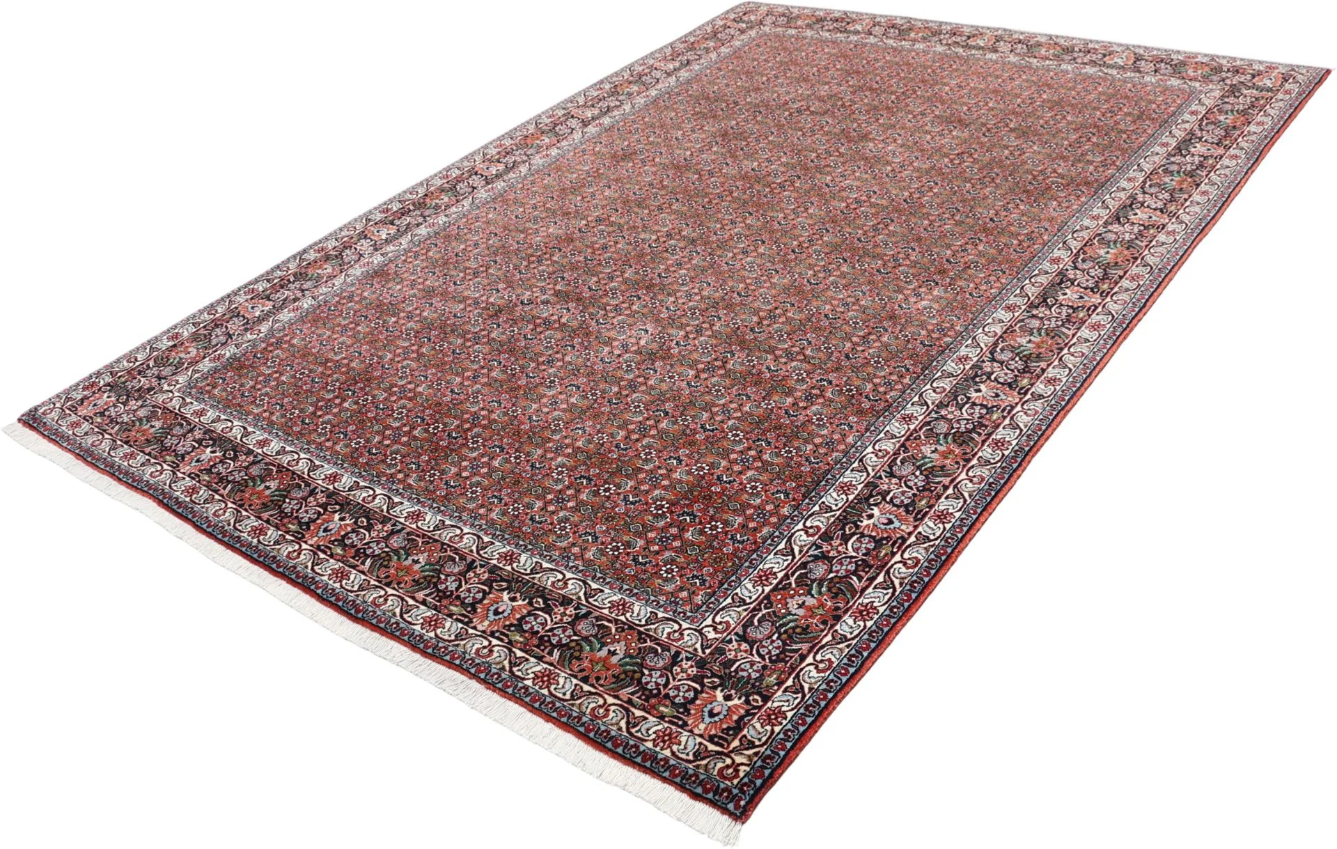 Handgeknüpfter Bijar Perserteppich 206 × 298 cm
