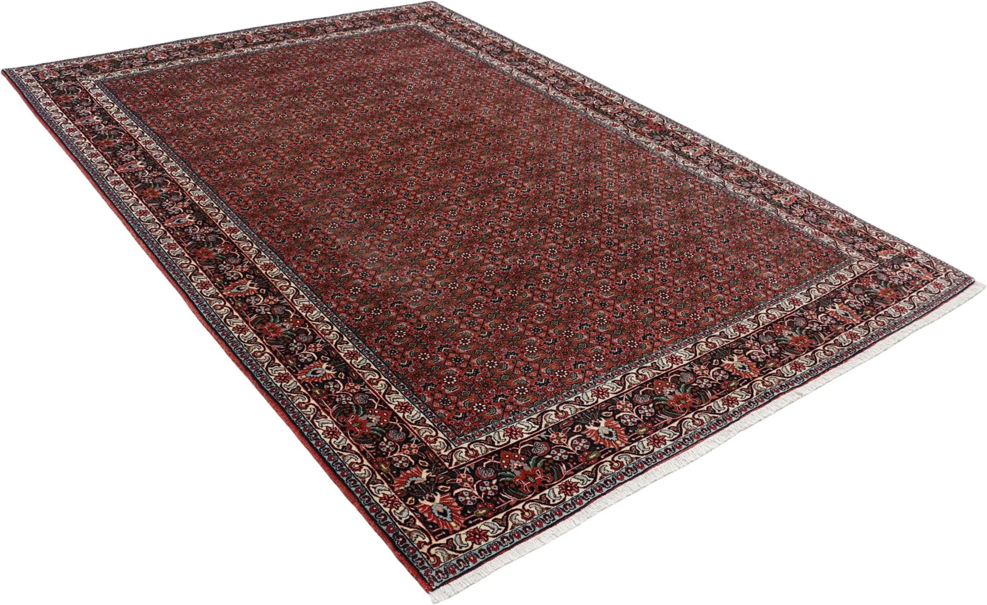 Handgeknüpfter Bijar Perserteppich 206 × 298 cm