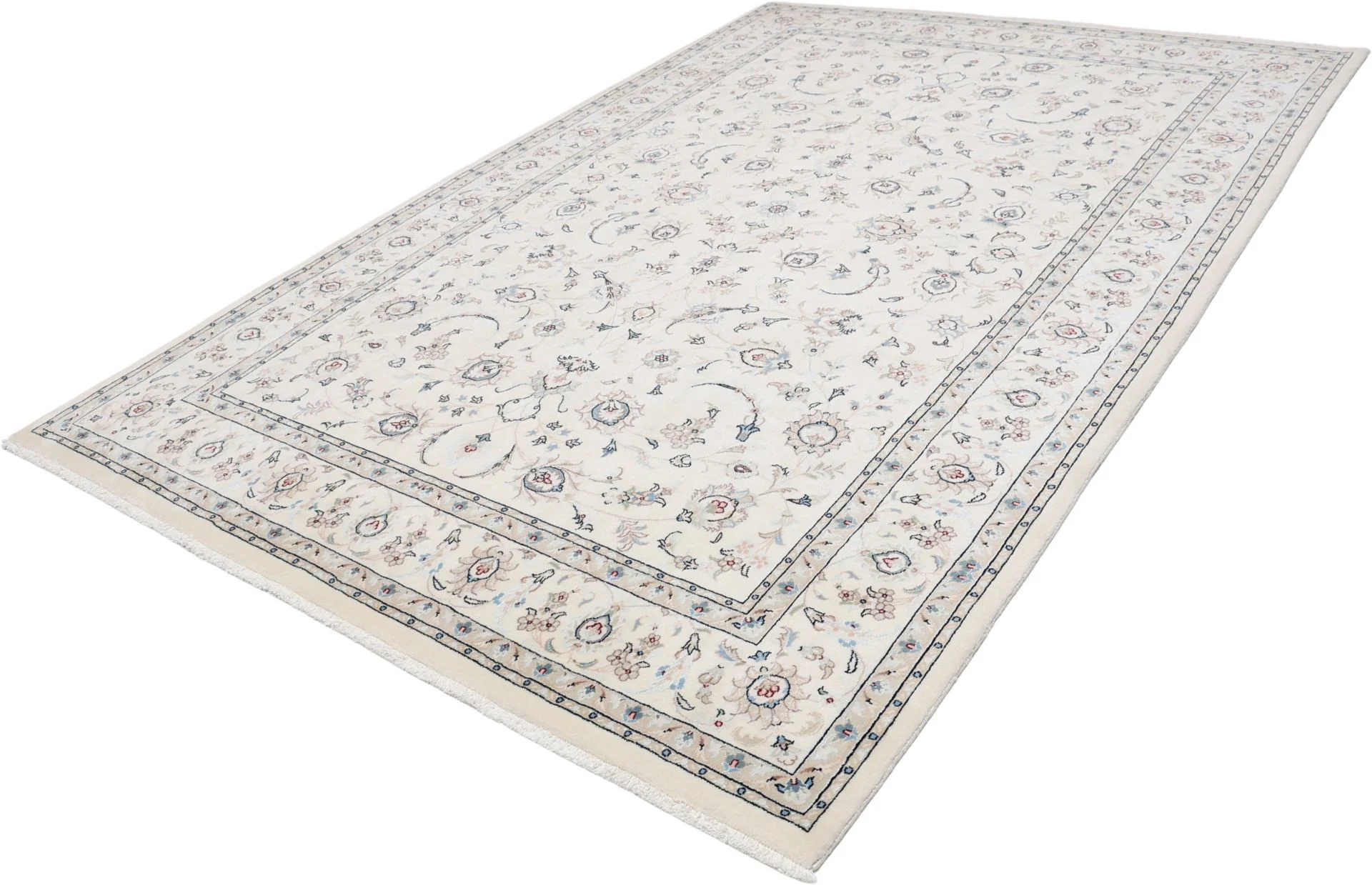 Handgeknüpfter Nain Perserteppich, 200 × 296 cm, Wolle