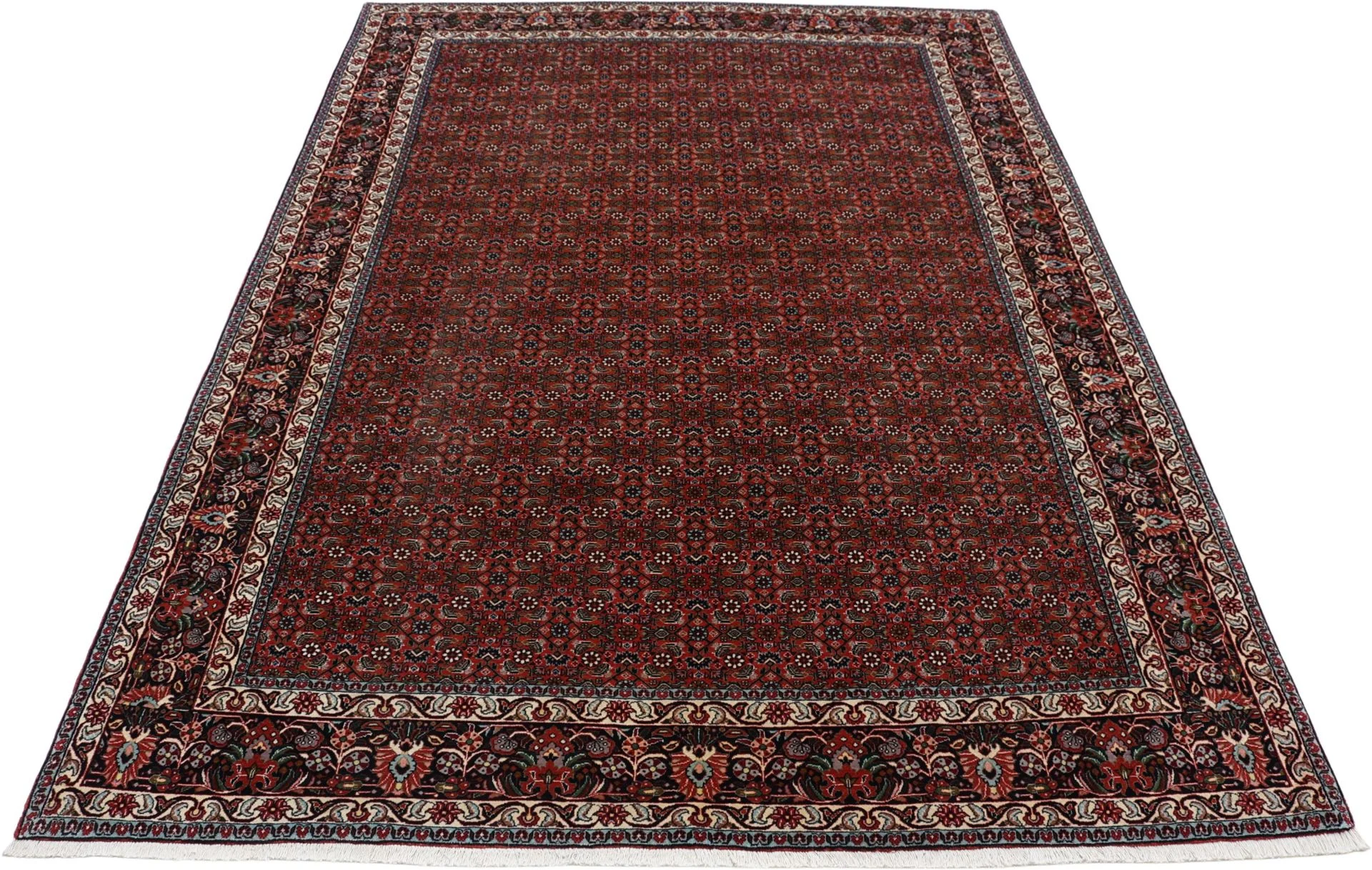 Handgeknüpfter Bijar Perserteppich 206 × 298 cm