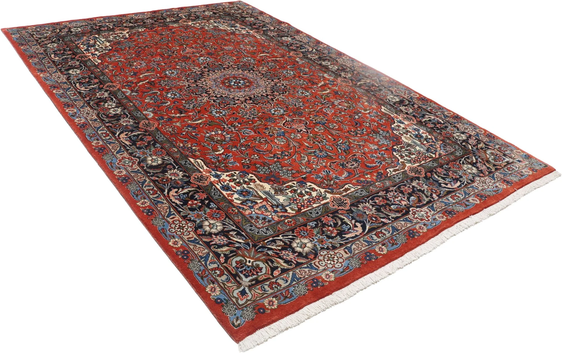 Handgeknüpfter Sarough Perserteppich, 202 × 298 cm, Wolle