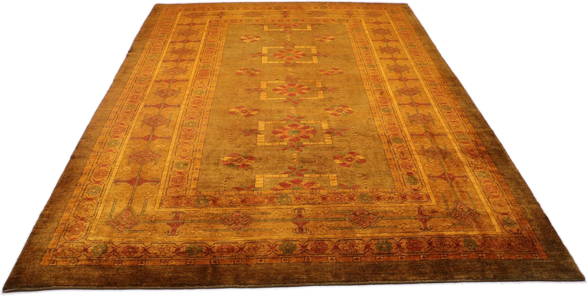 Qashqai Perserteppich 264 × 364 cm aus Wolle, handgeknüpft