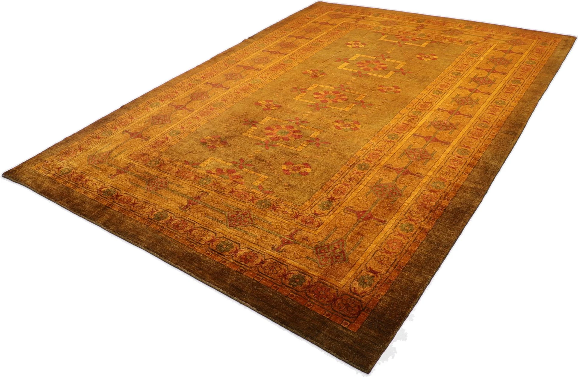 Qashqai Perserteppich 264 × 364 cm aus Wolle, handgeknüpft
