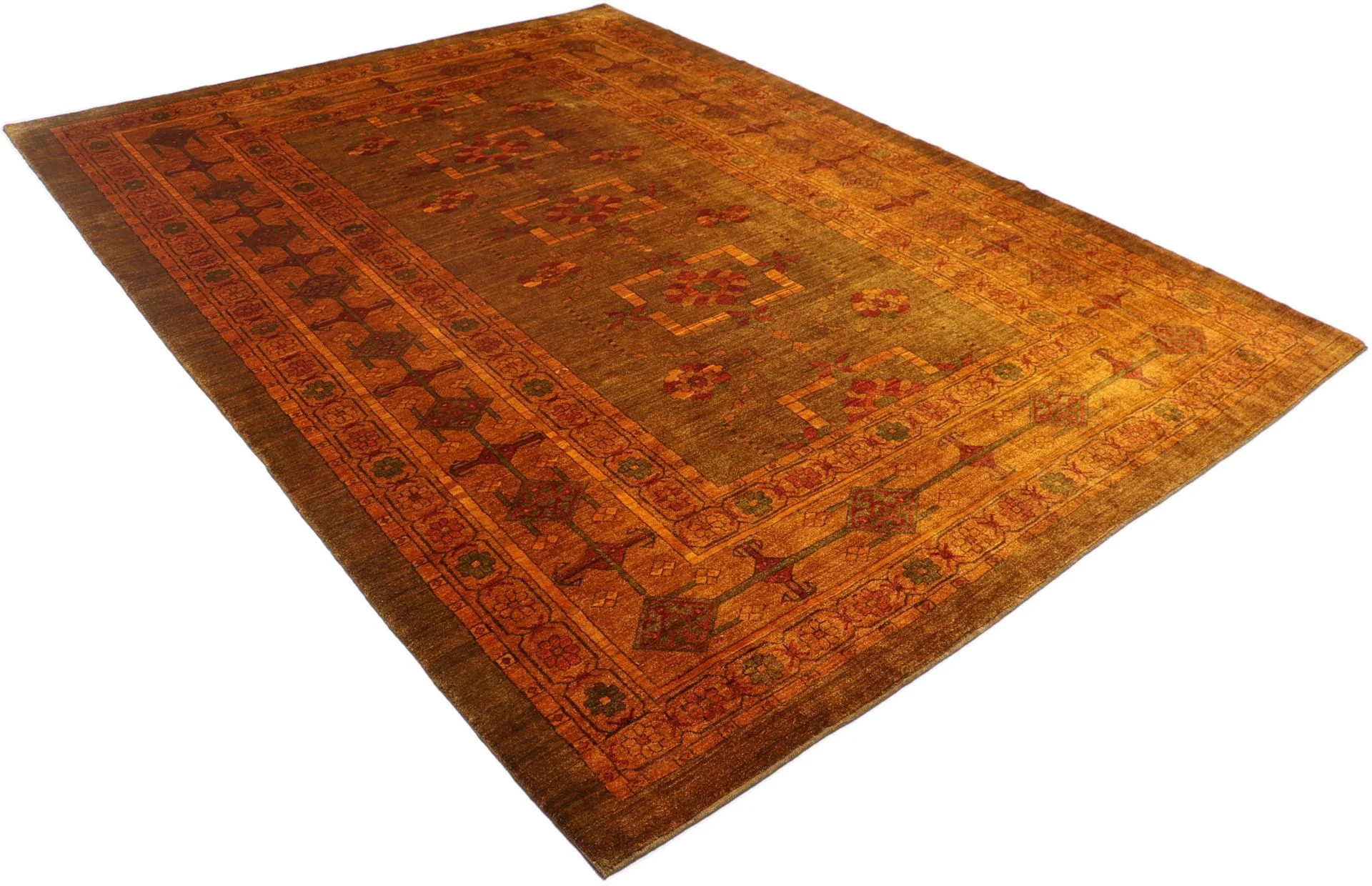 Qashqai Perserteppich 264 × 364 cm aus Wolle, handgeknüpft