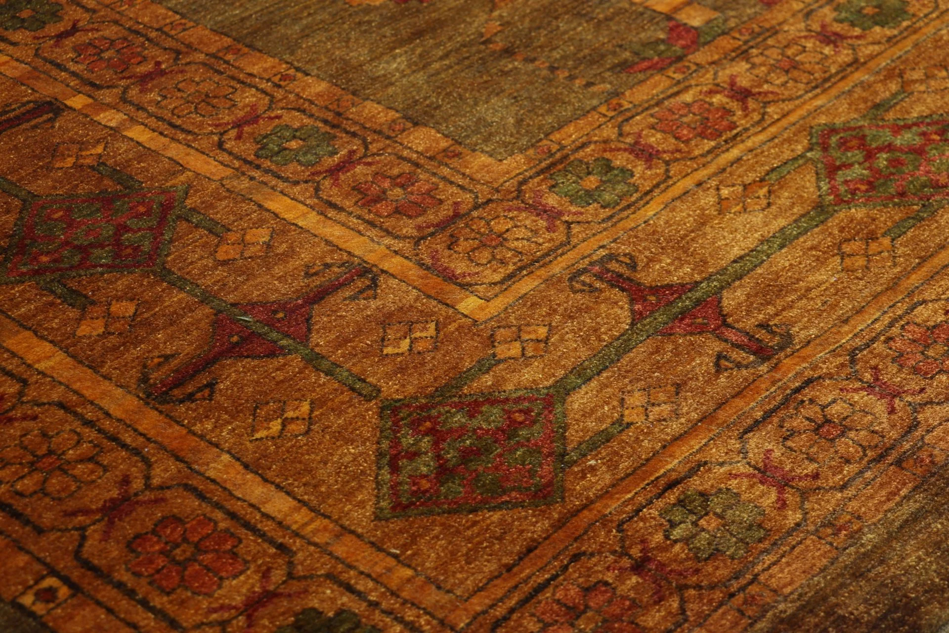 Qashqai Perserteppich 264 × 364 cm aus Wolle, handgeknüpft