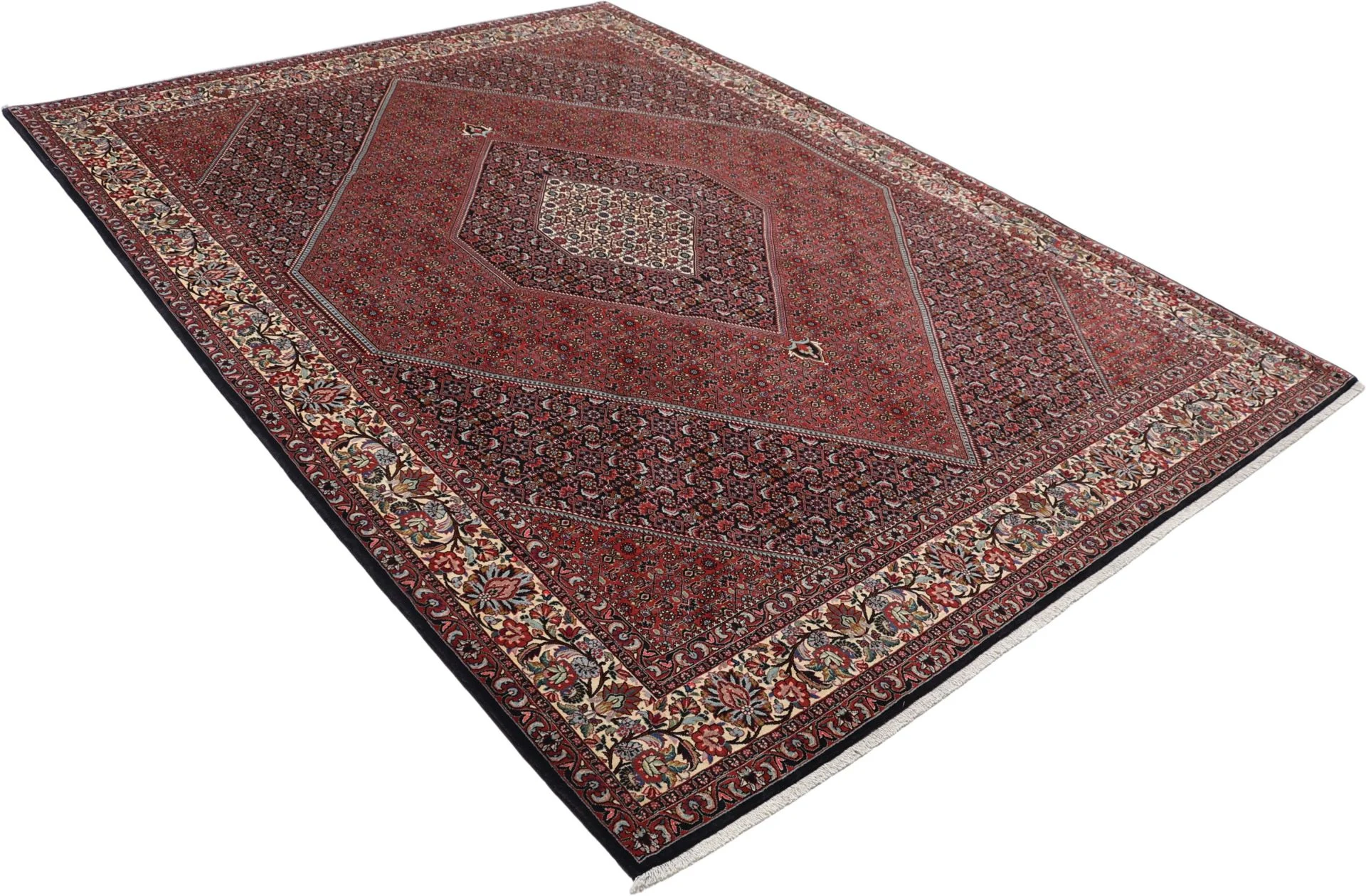Handgeknüpfter Bijar Perserteppich, 260 × 358 cm, Wolle