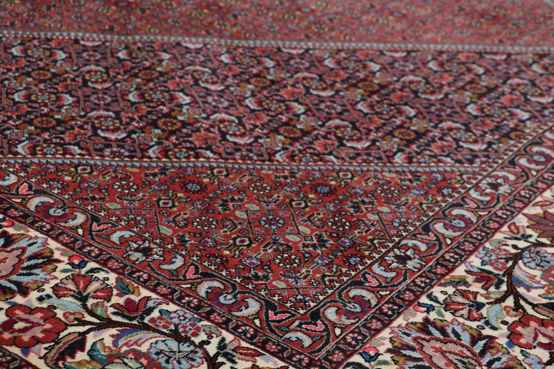 Handgeknüpfter Bijar Perserteppich, 260 × 358 cm, Wolle