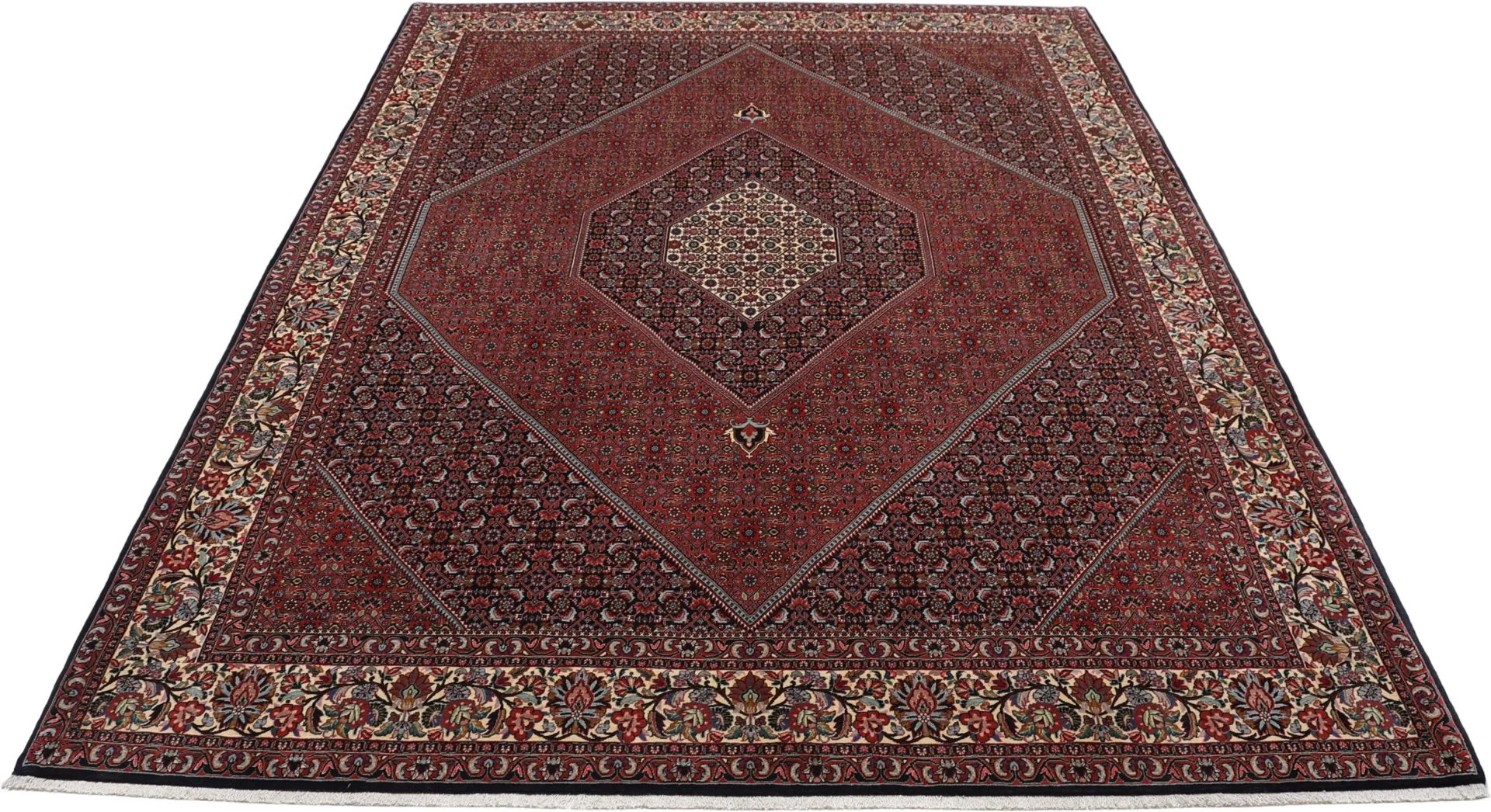 Handgeknüpfter Bijar Perserteppich, 260 × 358 cm, Wolle