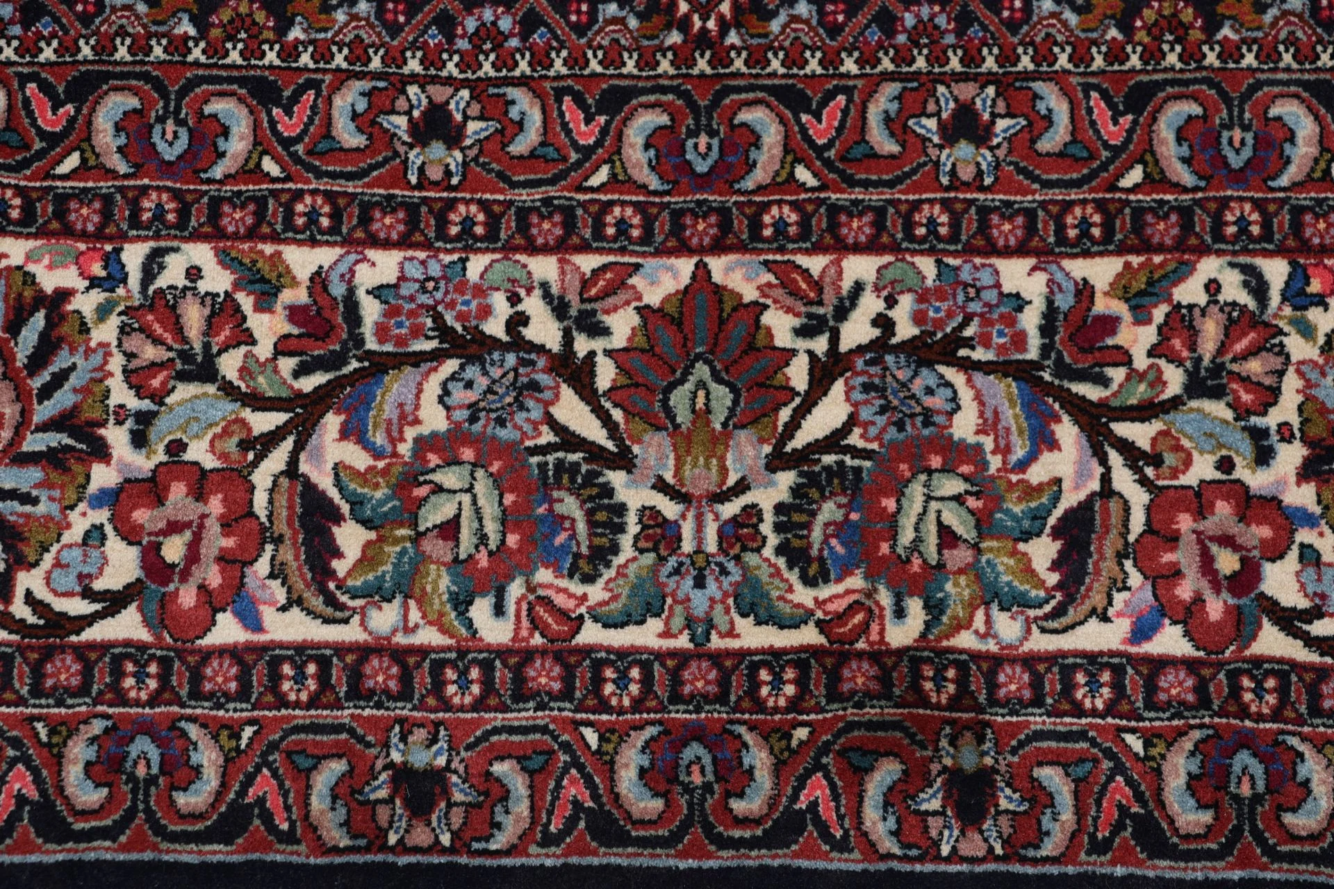 Handgeknüpfter Bijar Perserteppich, 260 × 358 cm, Wolle