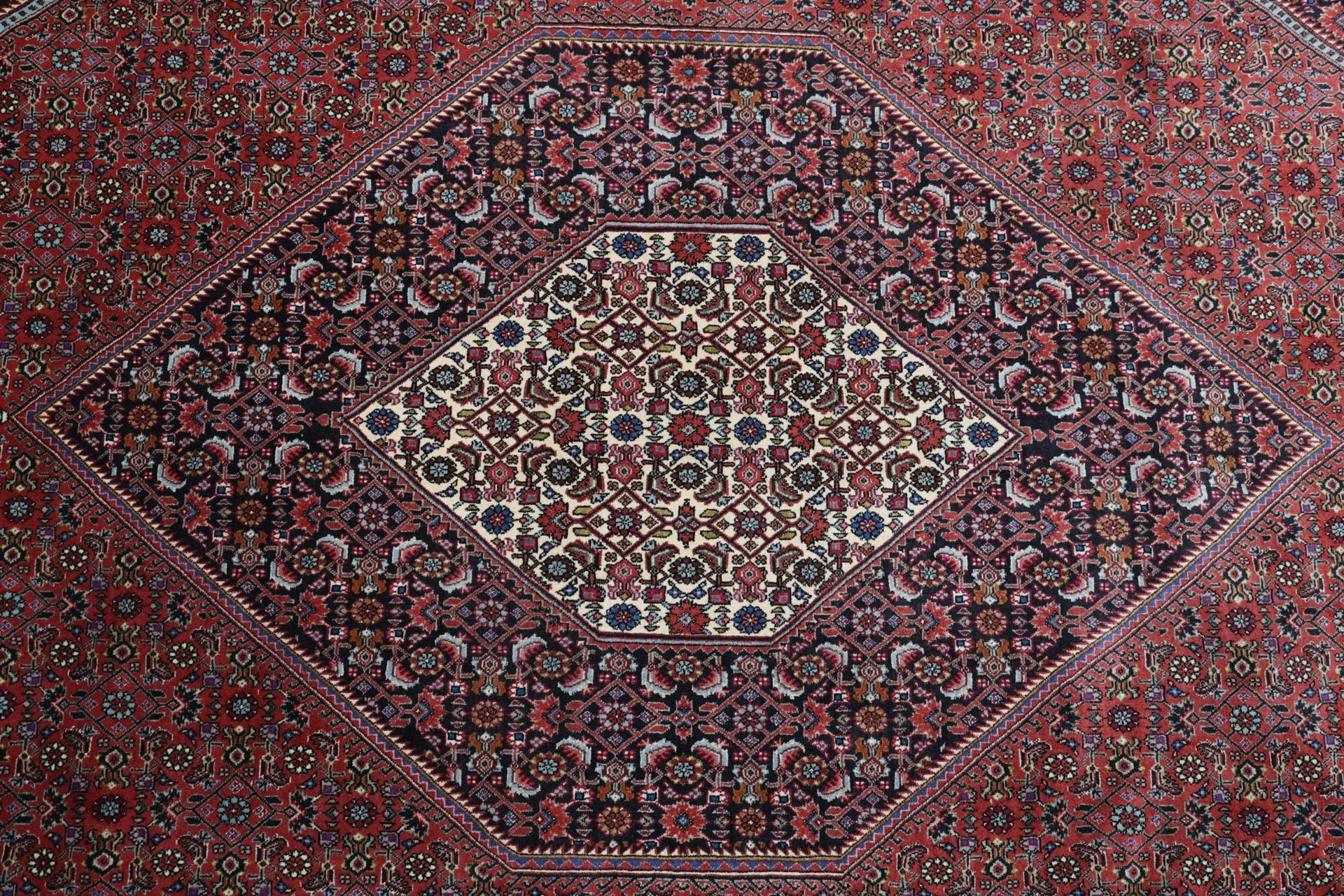 Handgeknüpfter Bijar Perserteppich, 260 × 358 cm, Wolle
