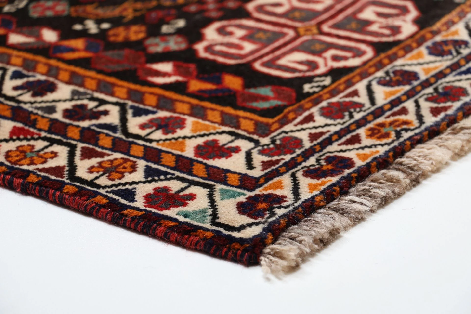 Qashqai Perserteppich aus Iran, 160 × 260 cm