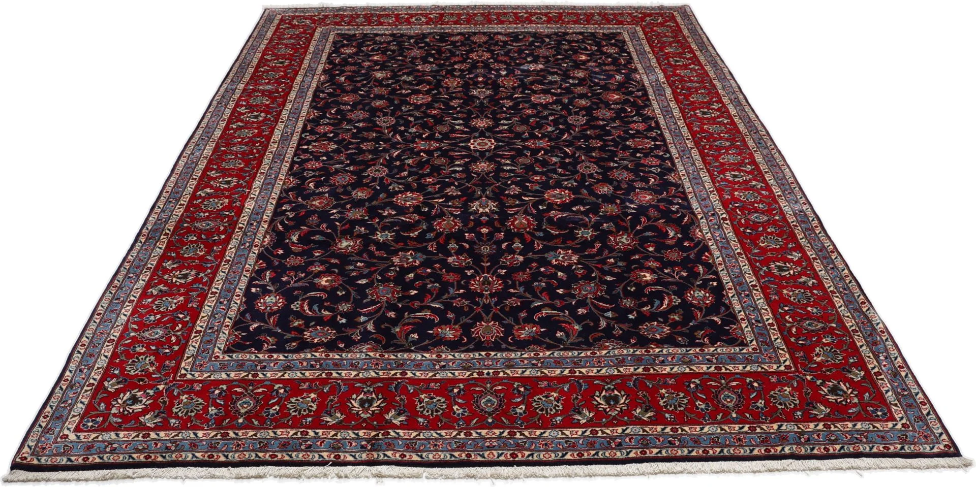 perserteppich-kashan-246-x-345-cm-schurwolle-handgeknupft-6 Handgeknüpfter Kashan Perserteppich, 246 × 345 cm, Wolle