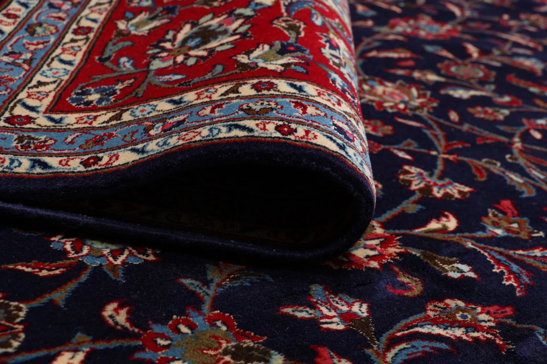 perserteppich-kashan-246-x-345-cm-schurwolle-handgeknupft-9 Handgeknüpfter Kashan Perserteppich, 246 × 345 cm, Wolle