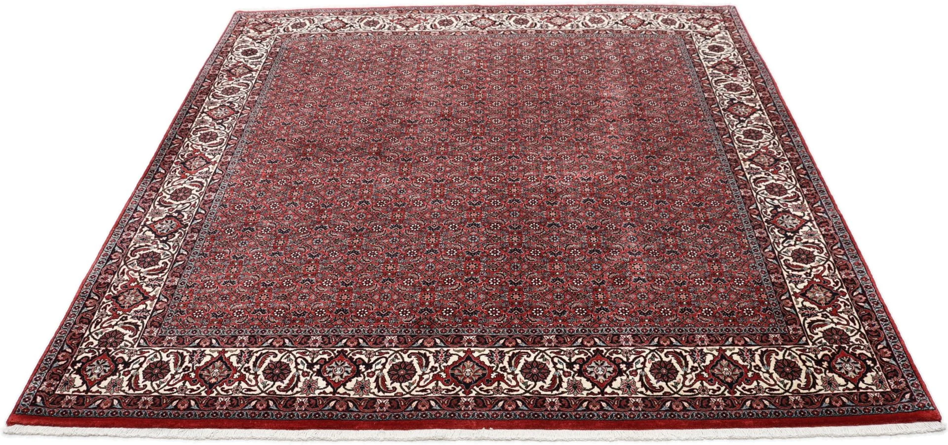 Handgeknüpfter Bijar Perserteppich, 204 × 205 cm, Wolle