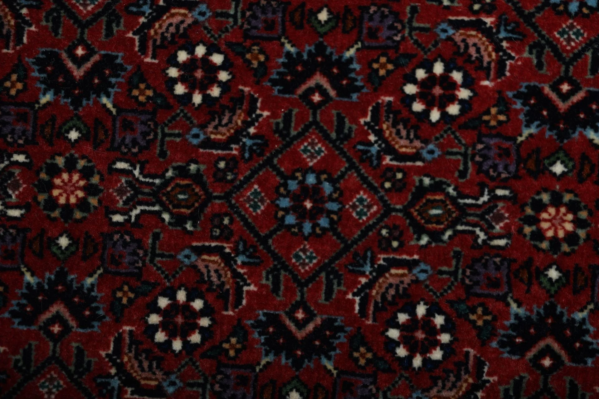 Handgeknüpfter Bijar Perserteppich, 204 × 205 cm, Wolle