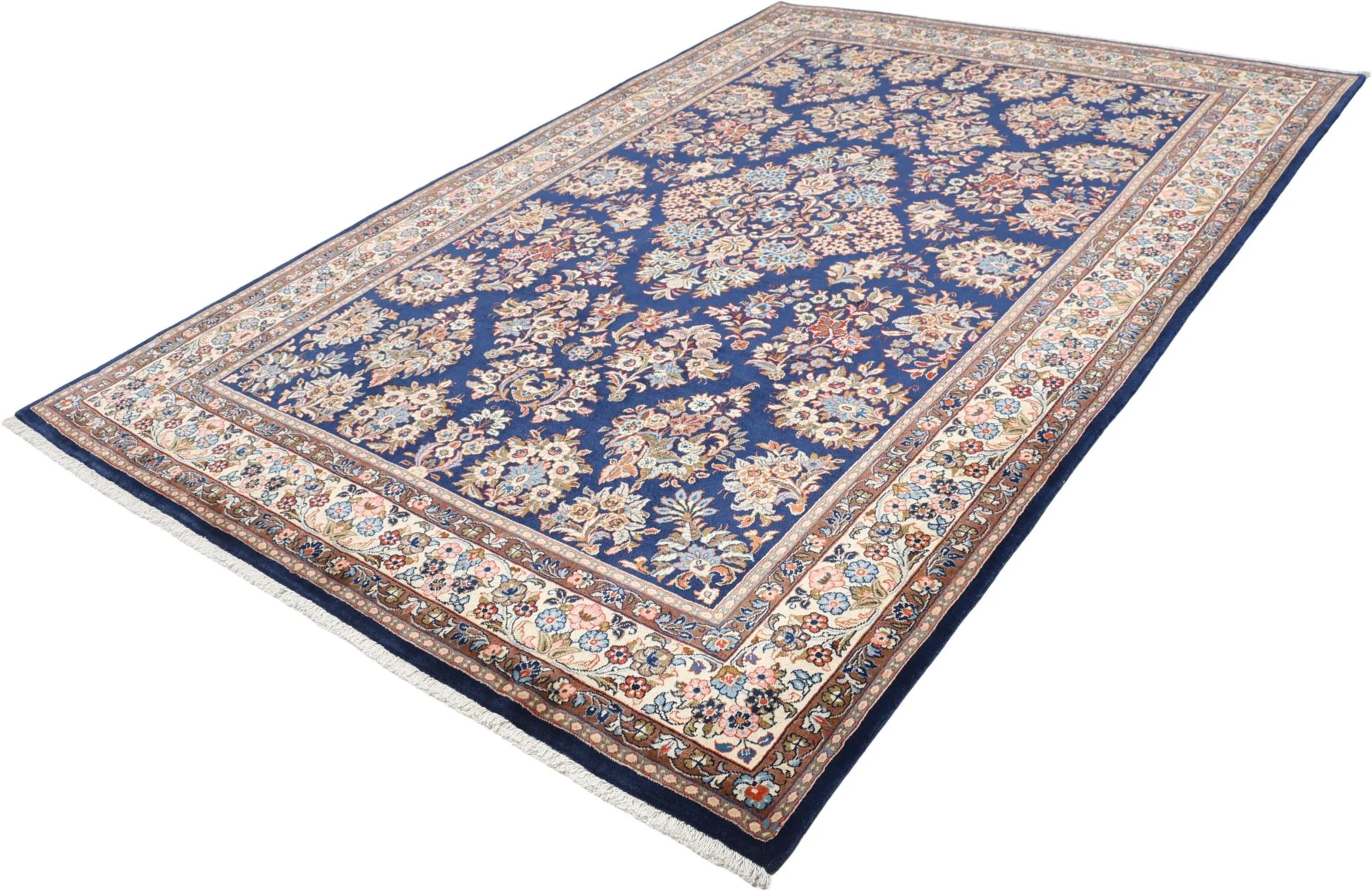 Sarough Perserteppich 218 × 315 cm aus Wolle, handgeknüpft