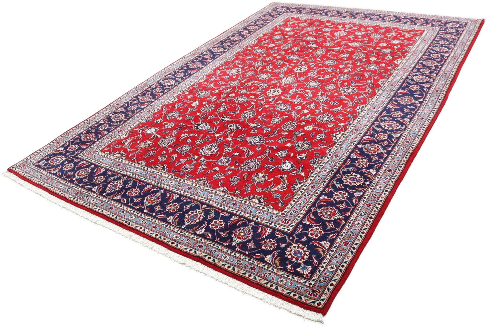perserteppich-kashan-204-x-300-cm-schurwolle-handgeknupft-2 Kashan Perserteppich 204 × 300 cm aus Wolle, handgeknüpft