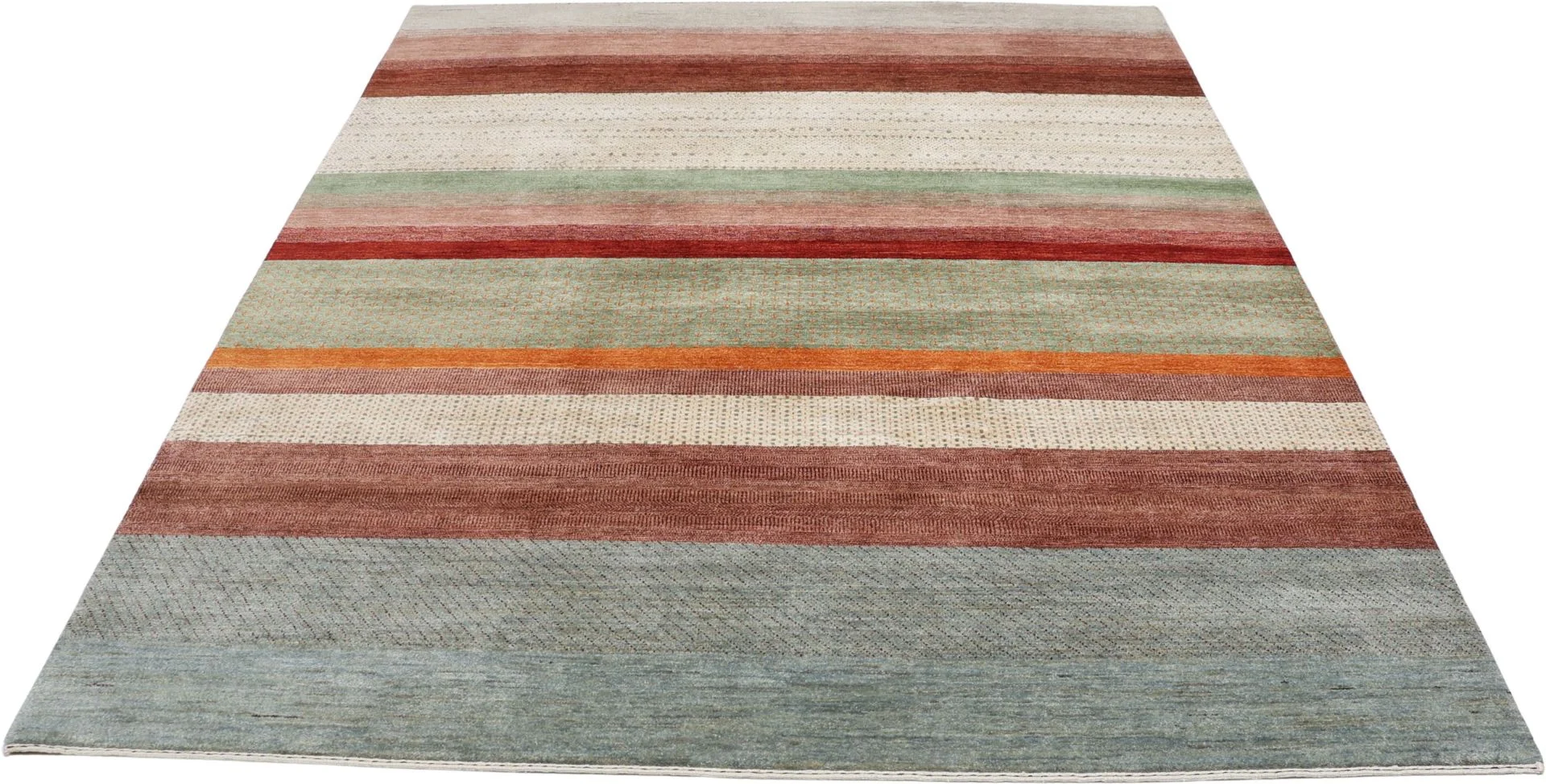 Loribaft Orientteppich 247 × 302 cm aus Wolle, handgeknüpft