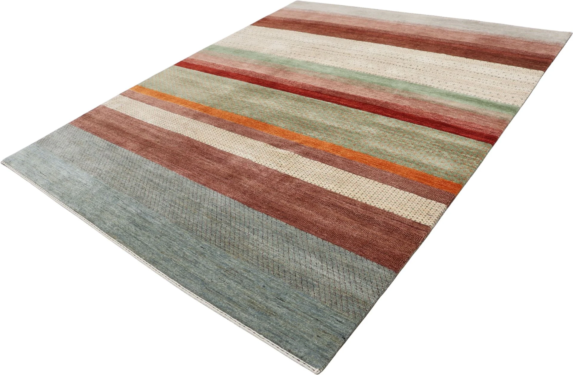 Loribaft Orientteppich 247 × 302 cm aus Wolle, handgeknüpft